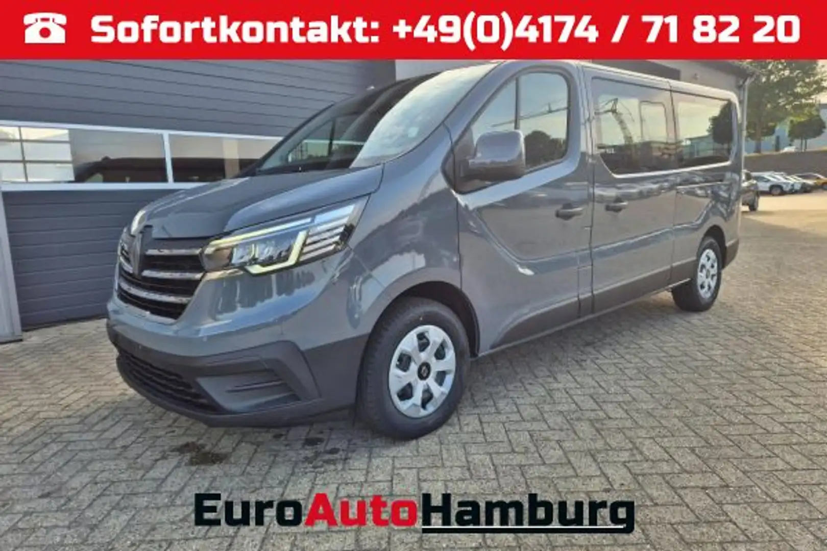 Renault Trafic Combi L2 2.0 dCi 150PS Grand Evolution 9-Sitzer Ro Šedá - 1