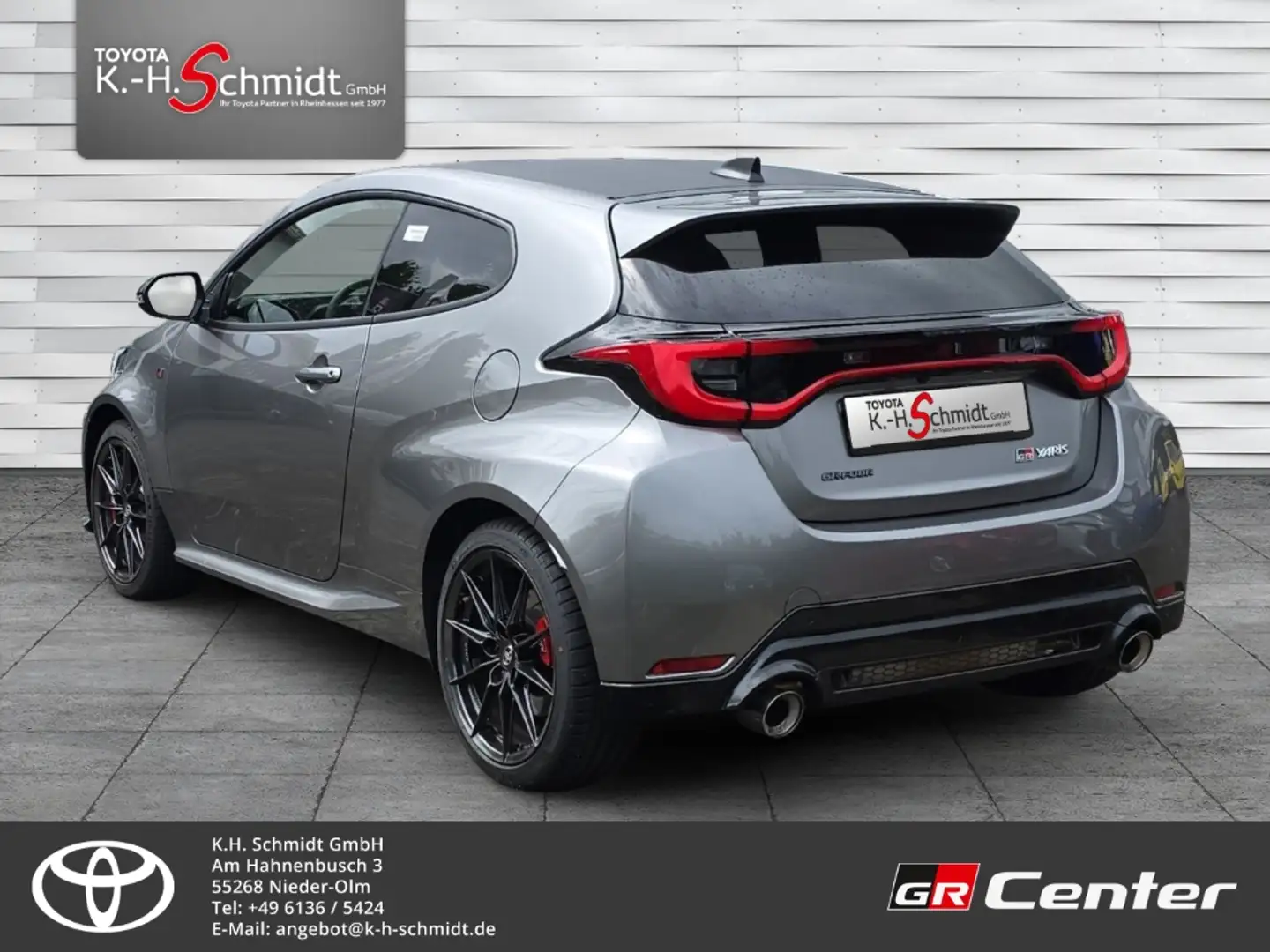 Toyota Yaris 1.6 Turbo EU6d GR HighPerf 1.6l 8AT Gris - 2