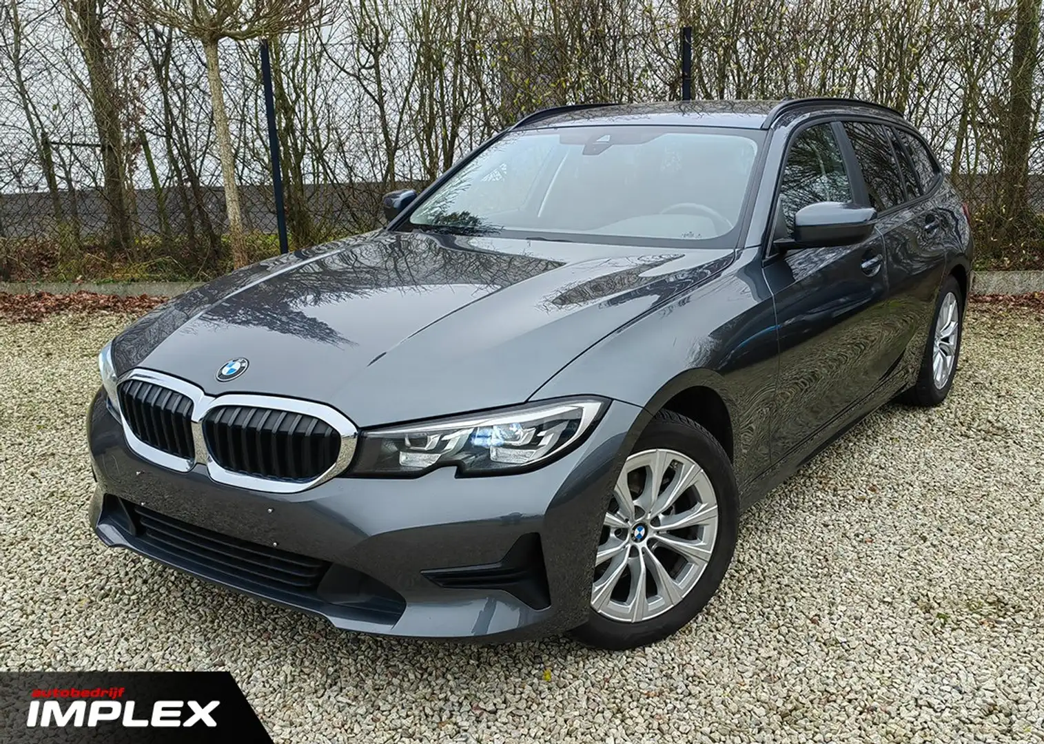 BMW 318 Touring d AdBlue Gris - 1