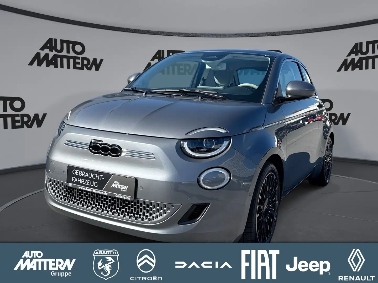 Fiat 500e La Prima by Bocelli Batterie 42 kWh Grau - 1