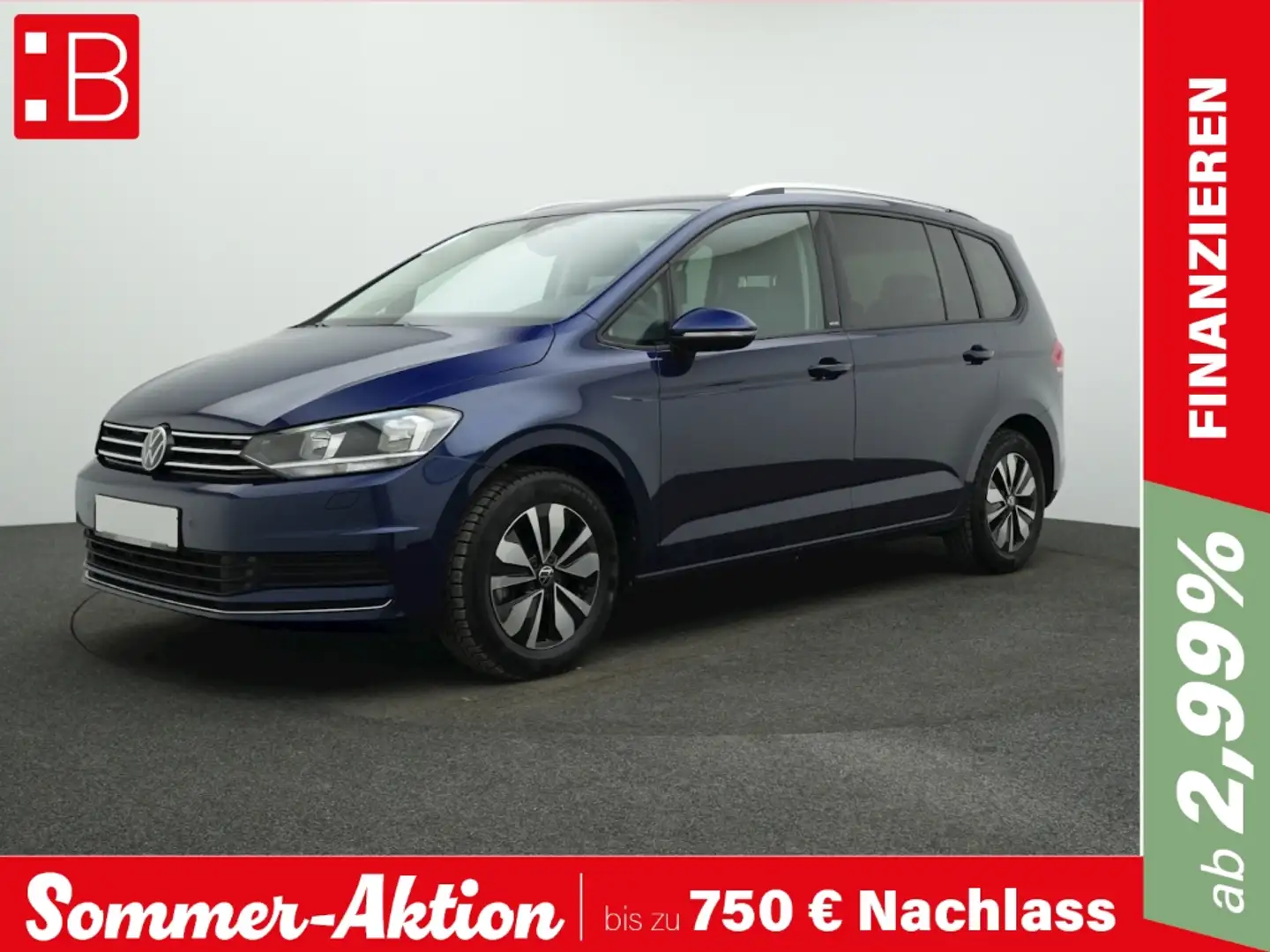 Volkswagen Touran 1.5 TSI DSG Move KINDERSITZ KAMERA NAVI Blau - 1