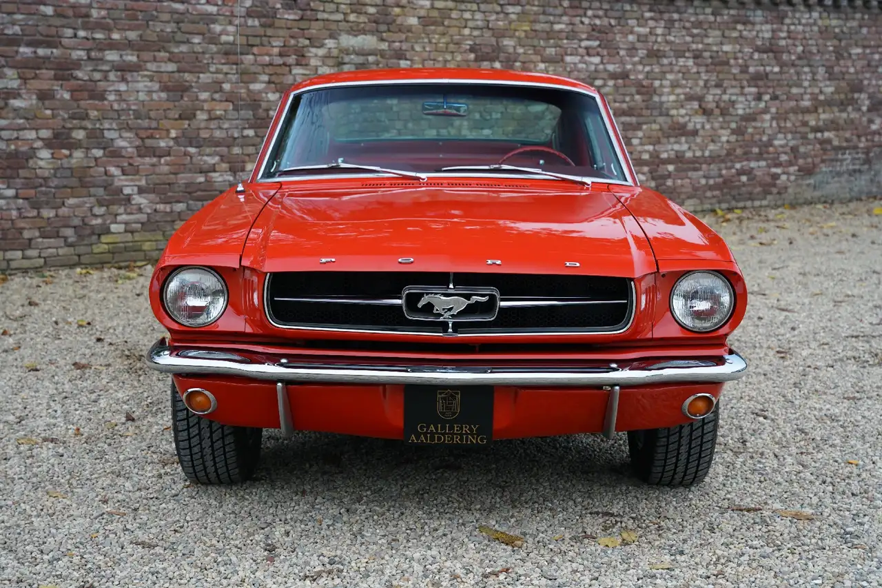 Ford Mustang 289 Fastback "An A-code in Triple Red" Triple red, foto 5