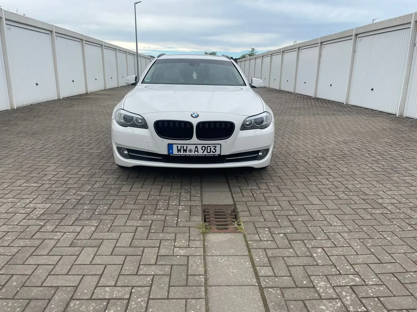 BMW 525 525d vollausstattung Weiß - 1