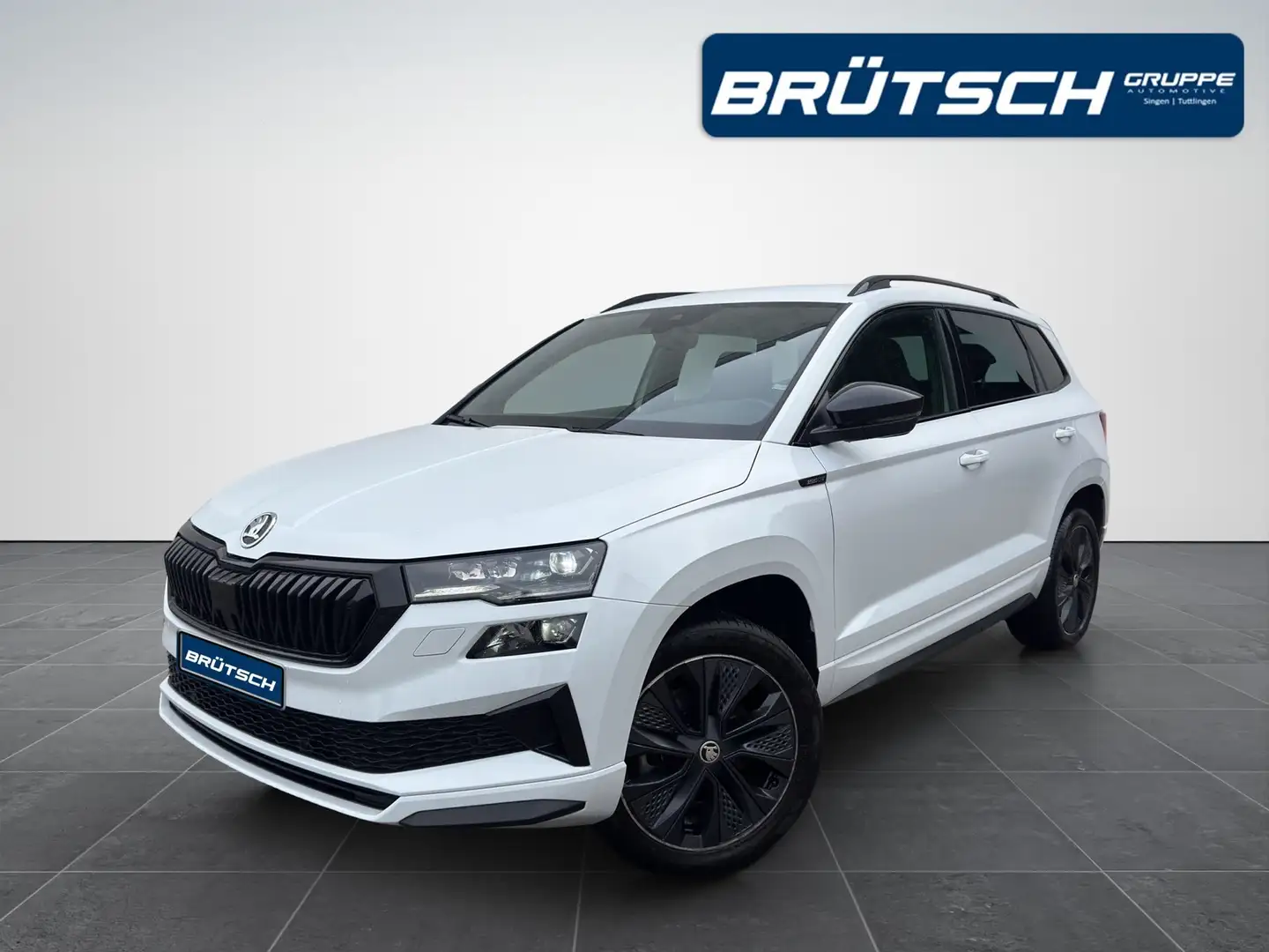 Skoda Karoq 1.5 TSI Sportline DSG / NAVI / MATRIX / KAMERA / A Weiß - 1