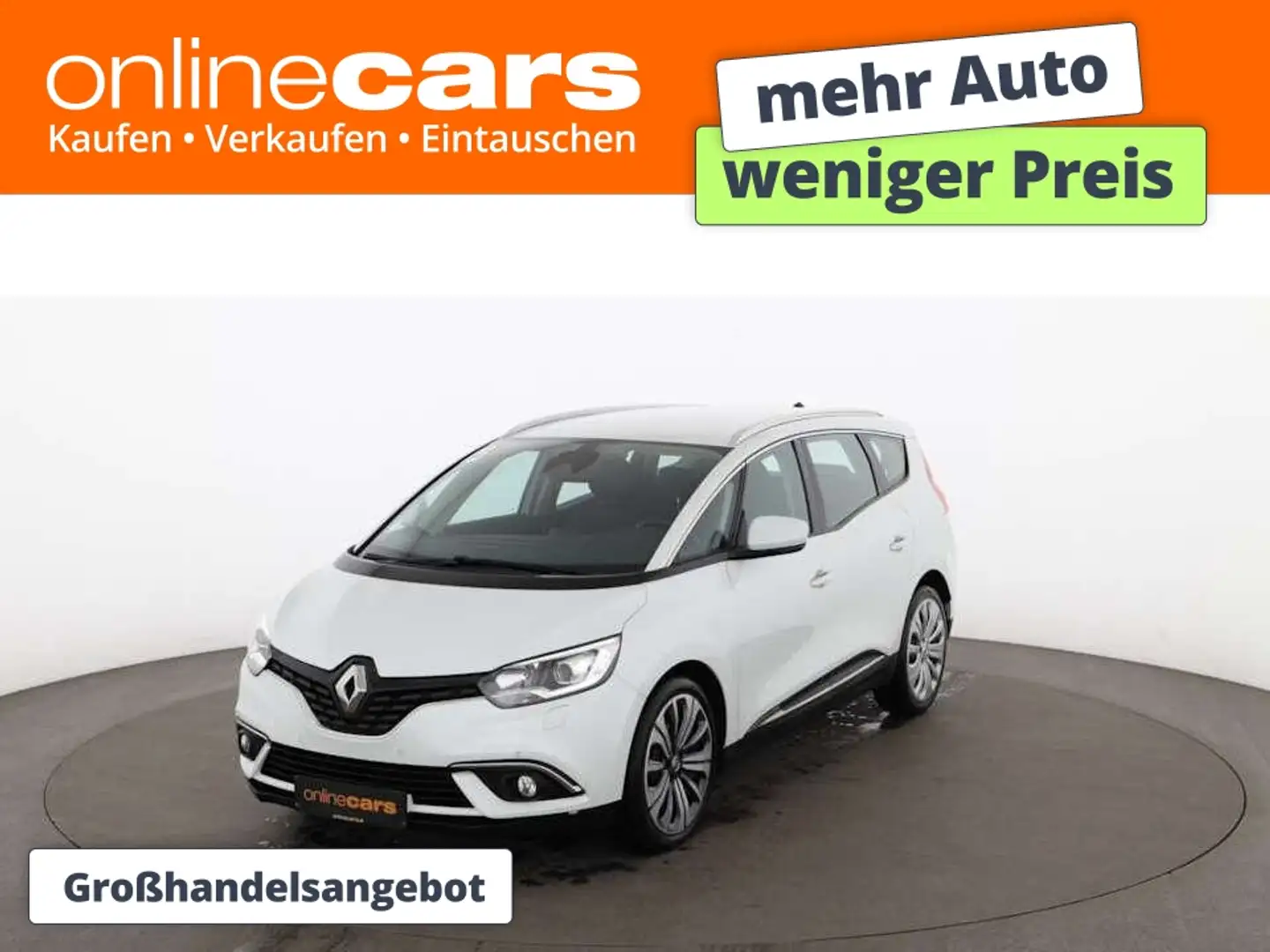 Renault Scenic IV 1.2 TCe 7-SITZER NAVI SITZHZG PARKHILFE Weiß - 1