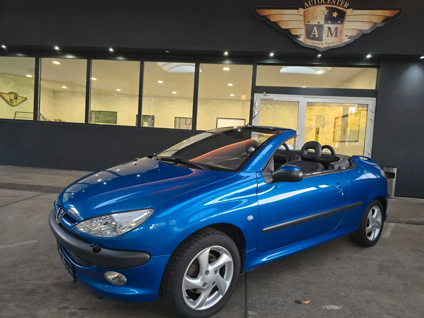 Peugeot 206 Cabriolet CC 1.6 Platinum LEDER/BT/AW-Reifen Blau - 1