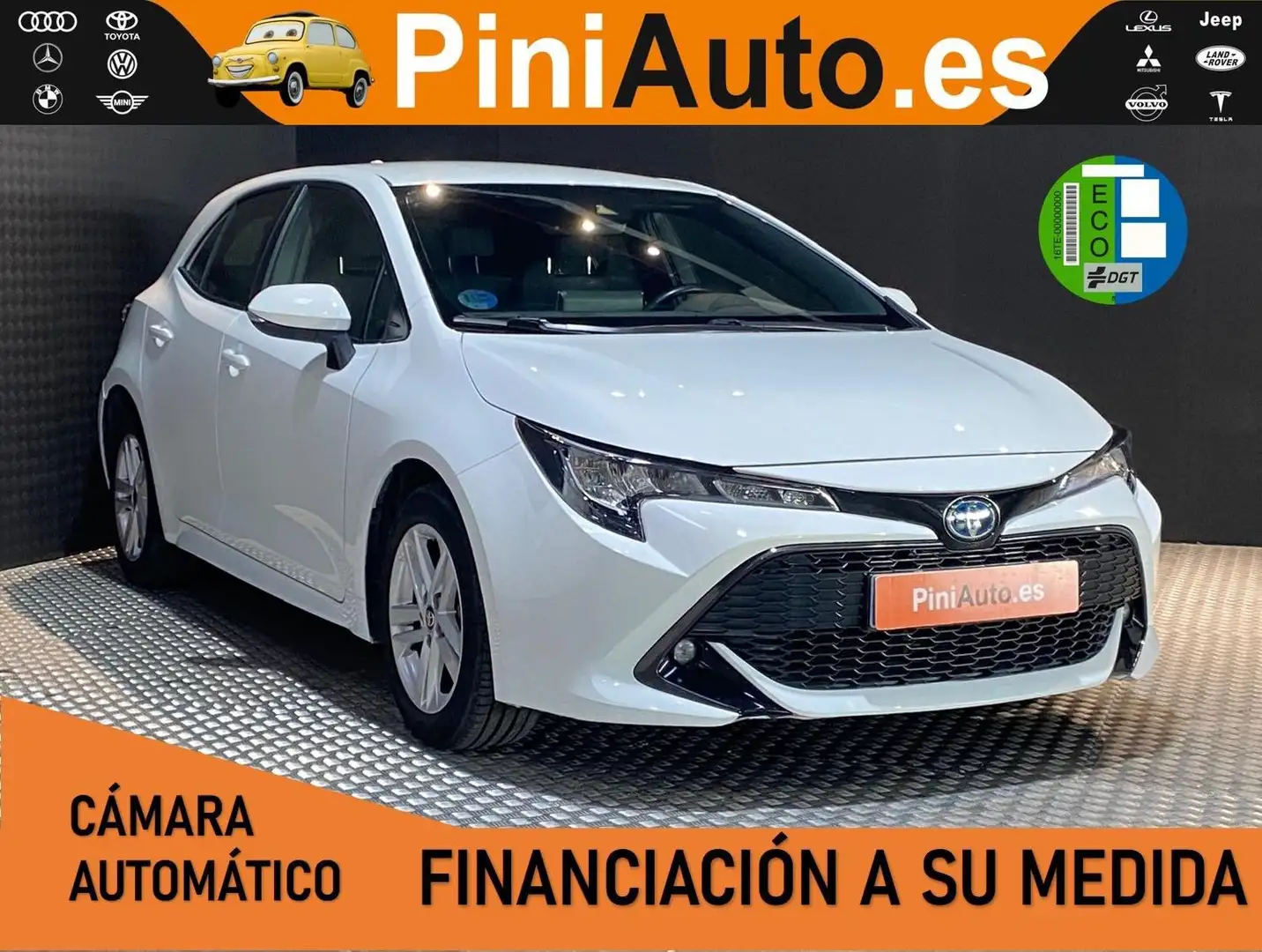 Toyota Corolla 1.8 125cv E-CVT Active Tech Blanco - 1
