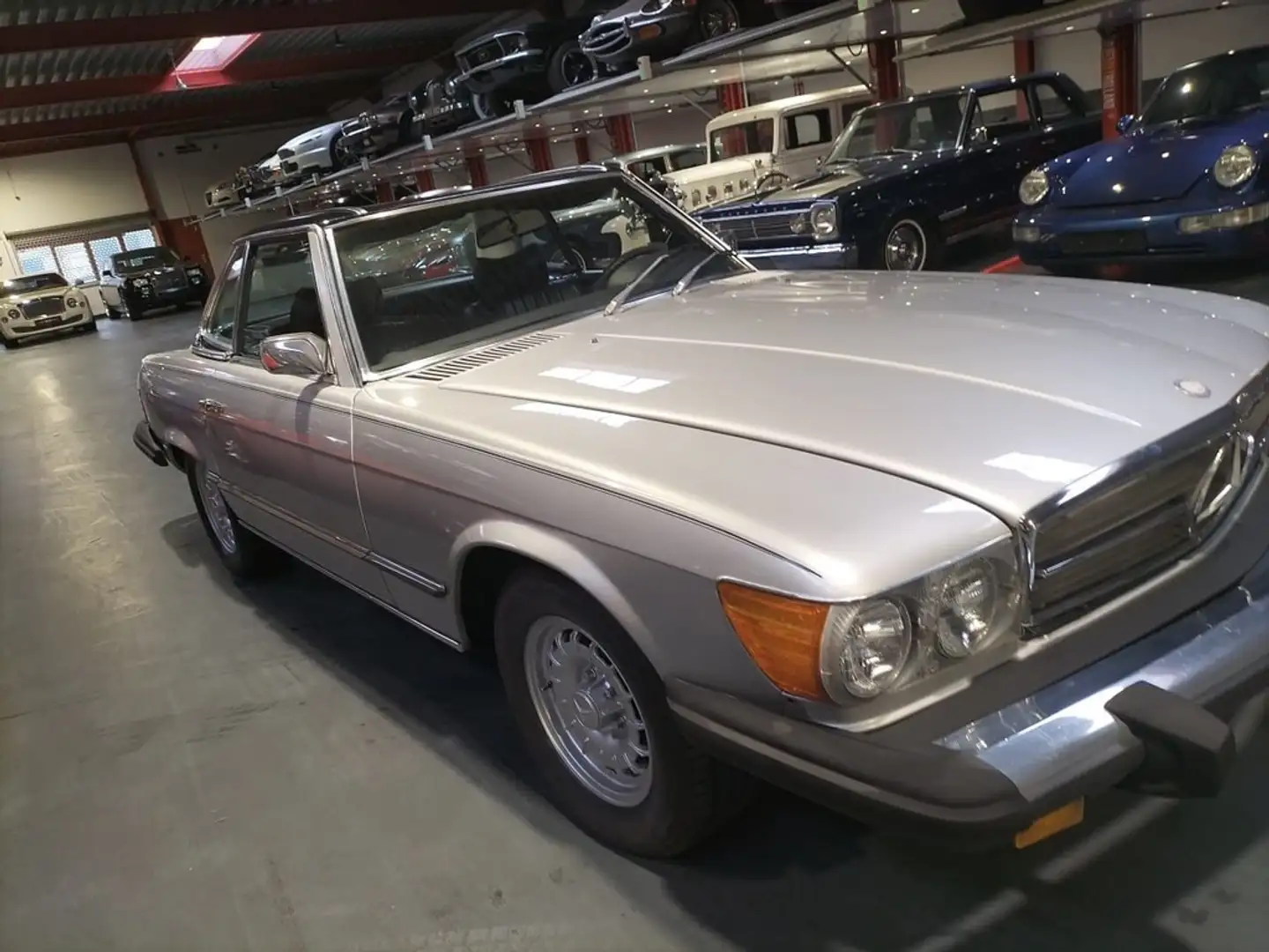Mercedes-Benz 450 SL cabriolet et hardtop Silber - 1