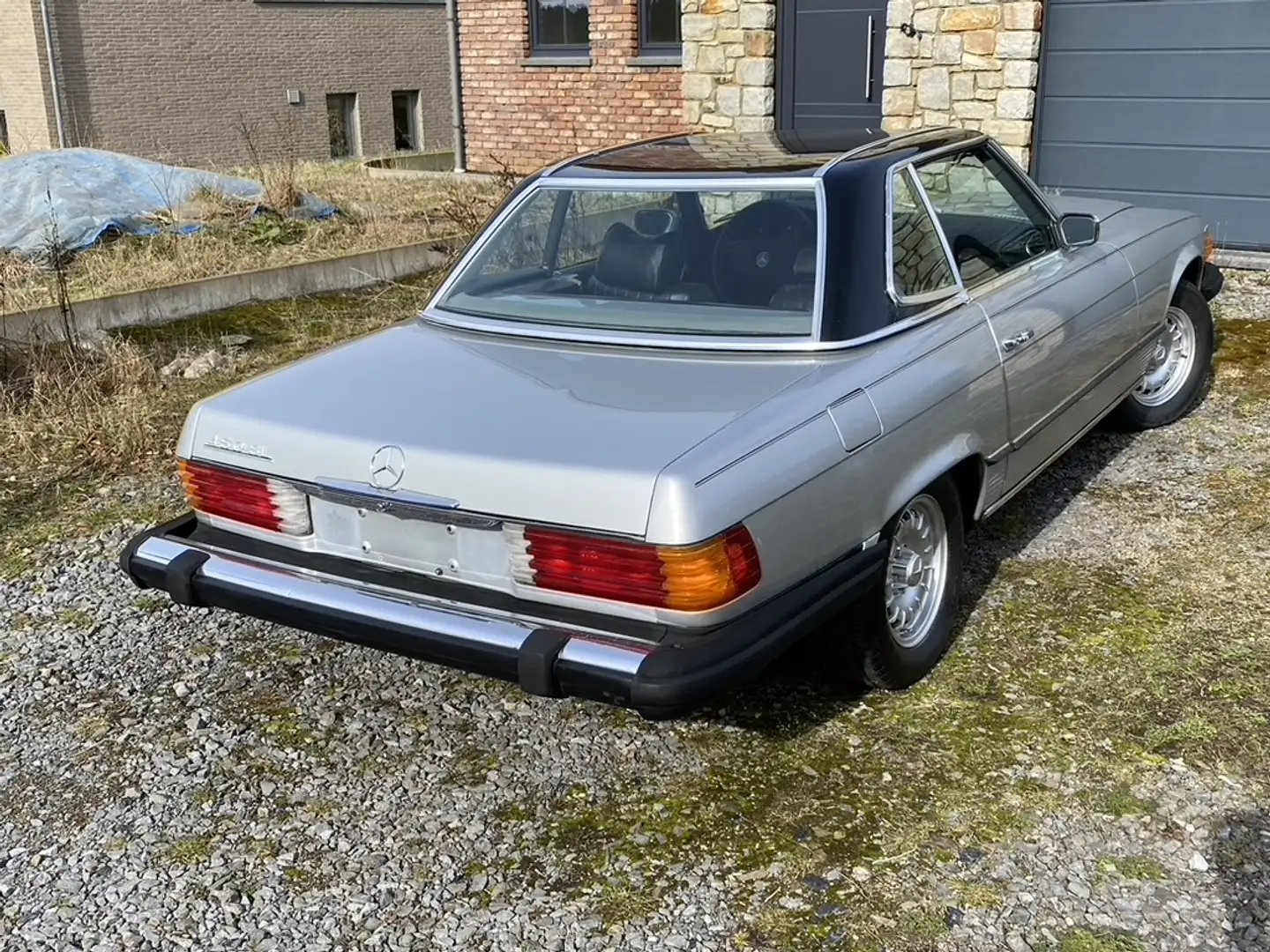 Mercedes-Benz 450 SL cabriolet et hardtop Silber - 2
