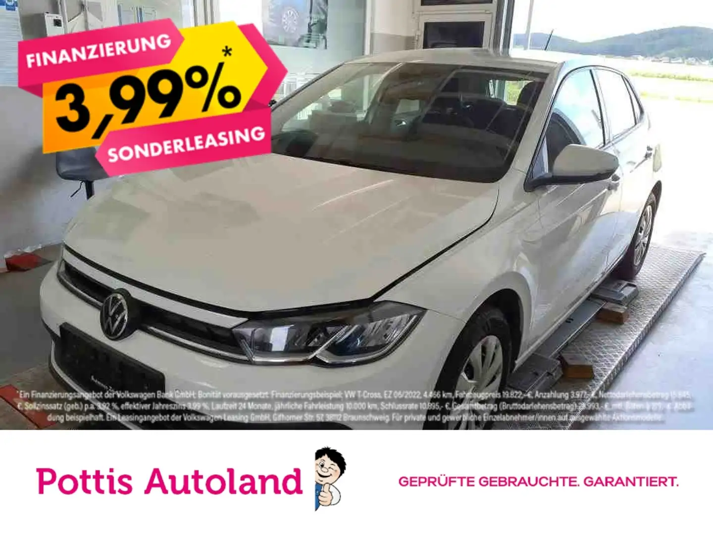 Volkswagen Polo 1.0 TSI LIFE LED SITZHZG PDC KLIMA Weiß - 1