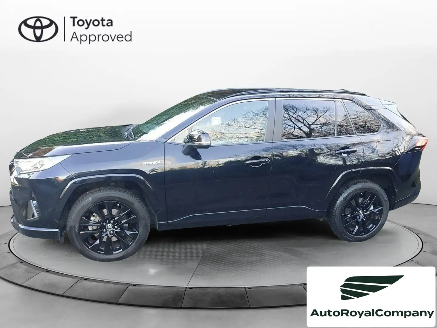 Toyota RAV 4 RAV4 2.5 HV (222CV) E-CVT AWD-i Black Edition IVA Schwarz - 2