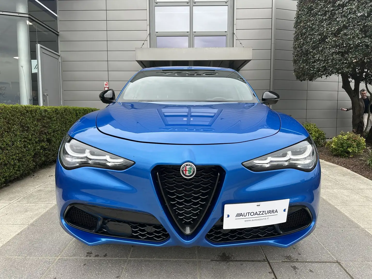 Alfa Romeo Stelvio 2.2 Turbodiesel 210CV AT8 Q4 Veloce *PROMO AZZURR Blau - 2