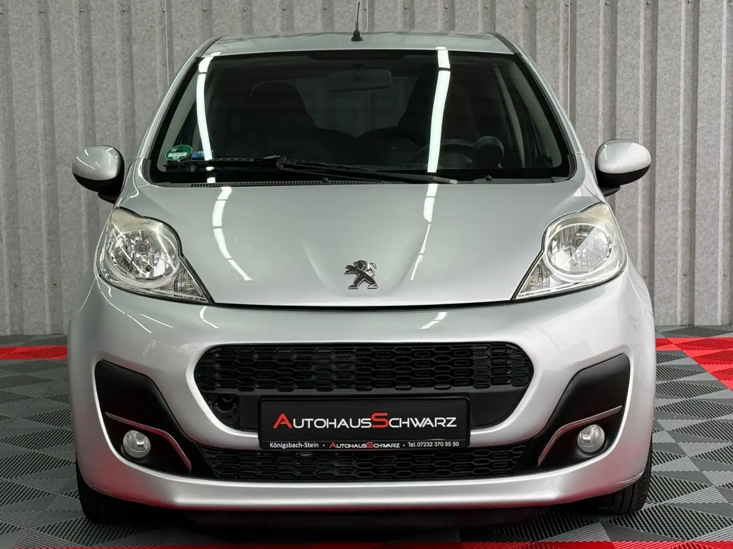 Peugeot 107 Active Automatik  Klima ALU Grau - 2