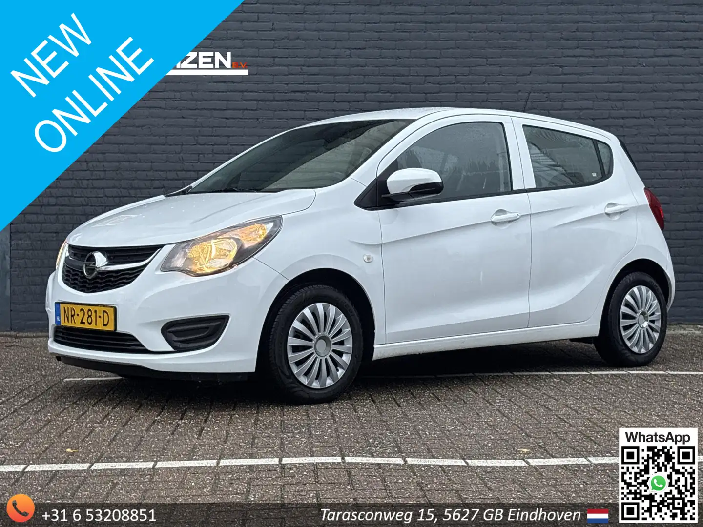 Opel Karl 1.0 ecoFLEX Edition | € 2.999,- NETTO! | Cruise | Blanc - 1