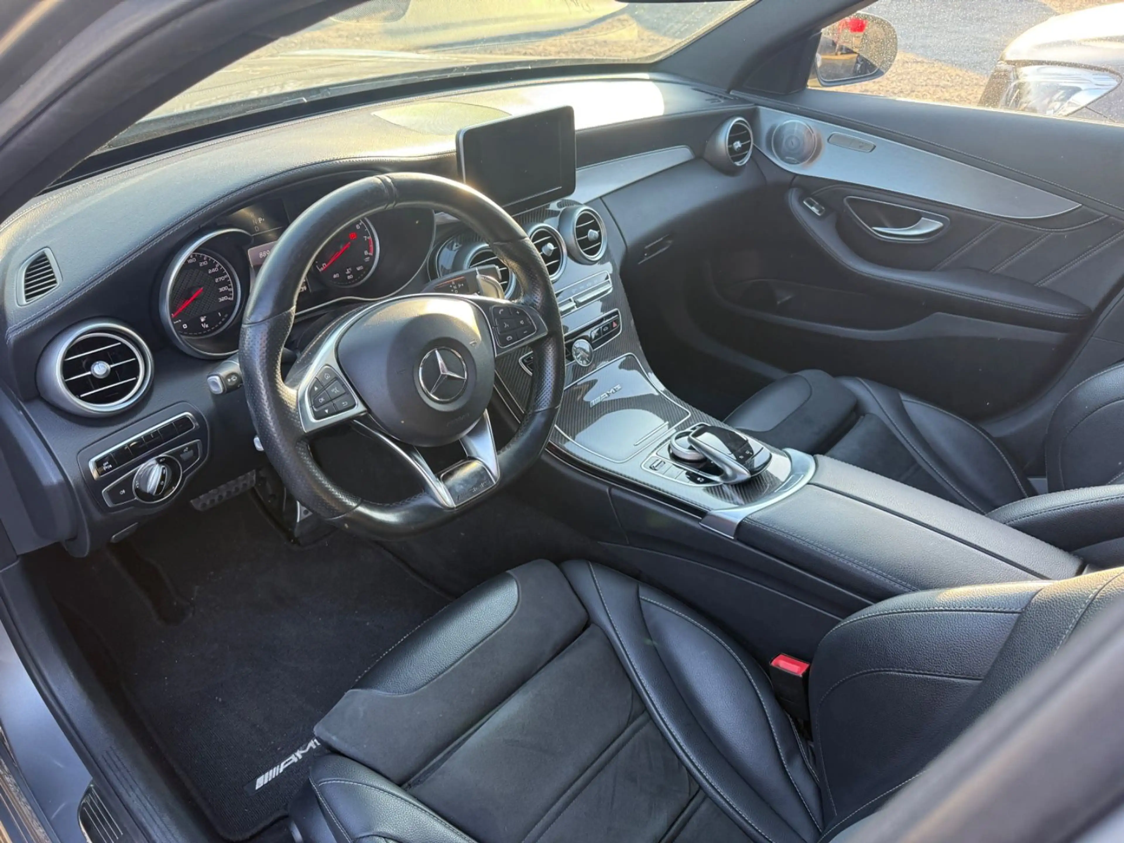 Mercedes-Benz C 63 AMG T Carbon Drivers Package Burmester — photo 9