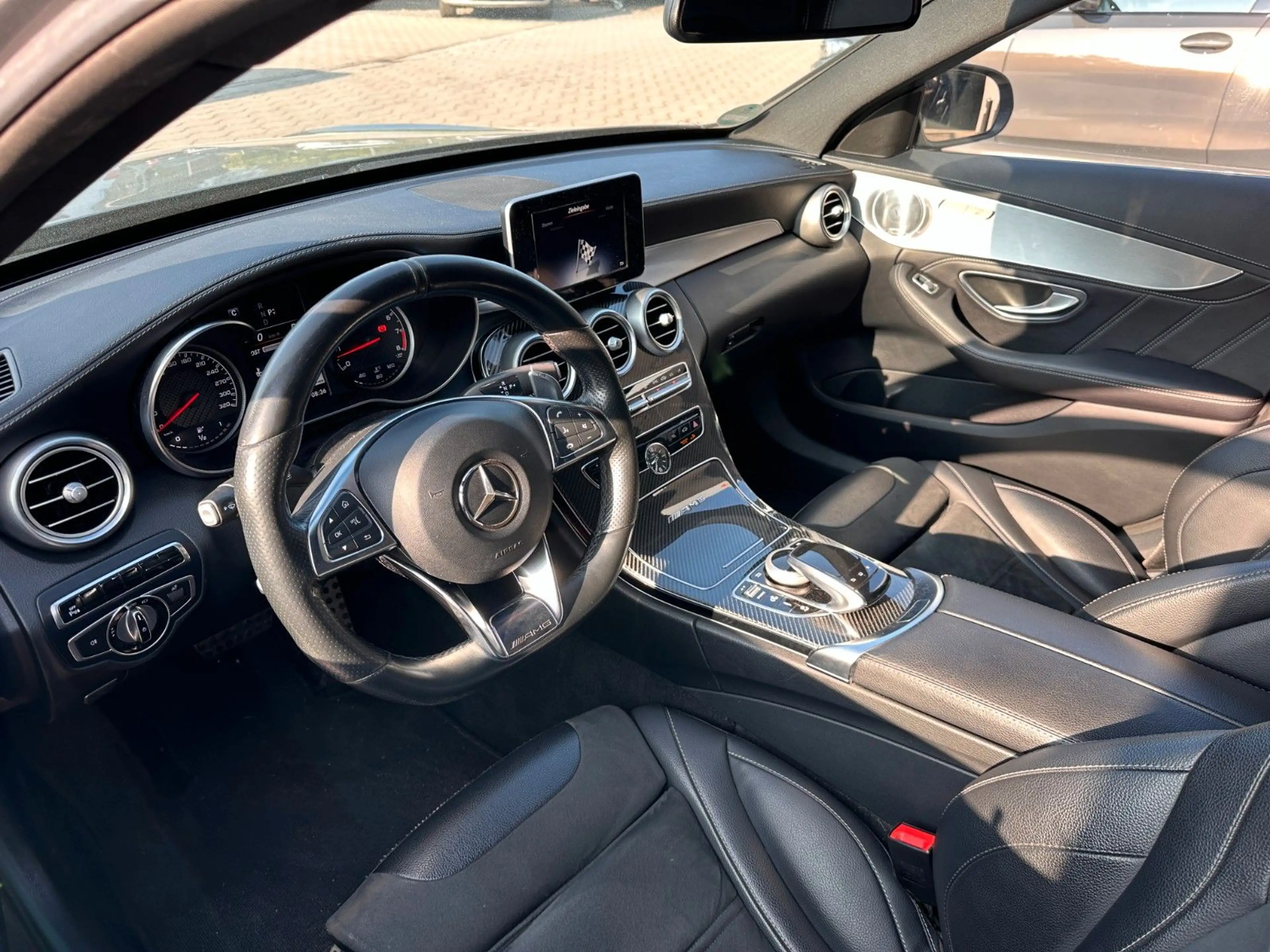 Mercedes-Benz C 63 AMG T Carbon Drivers Package Burmester — photo 10
