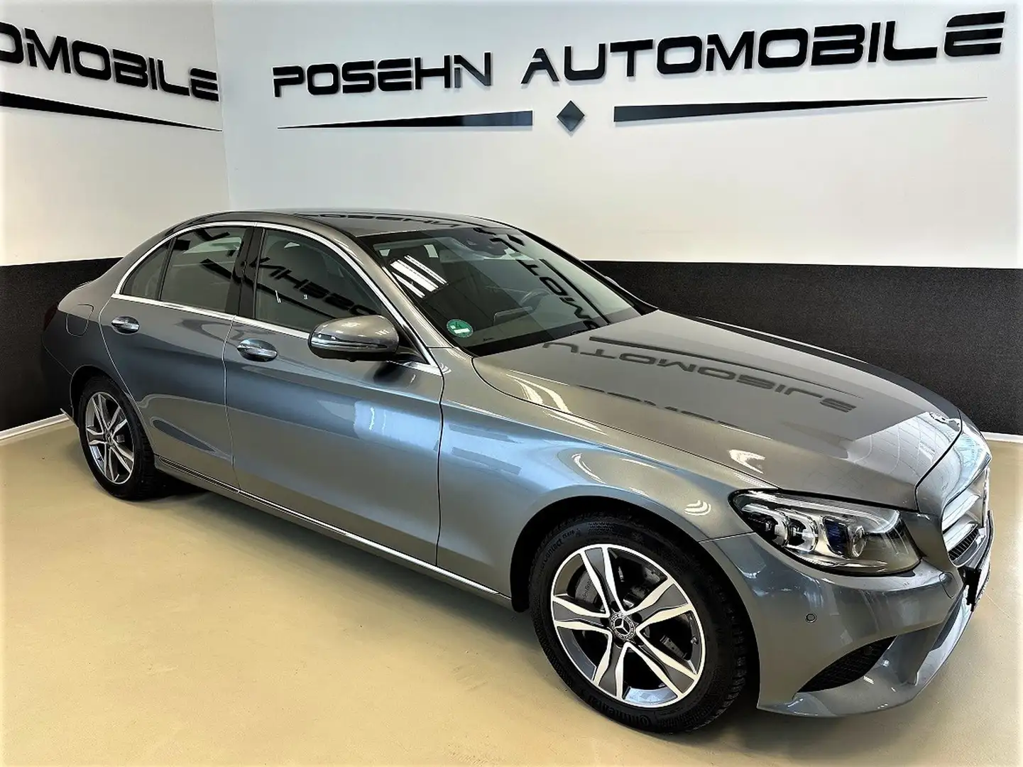Mercedes-Benz C 400 T Avantgarde 4Matic AHK 360° ACC Airmatic Grau - 1