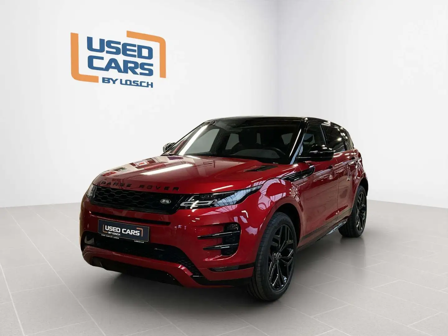 Land Rover Range Rover Evoque P300e+R-Dynamic+Hybride+ Rouge - 1