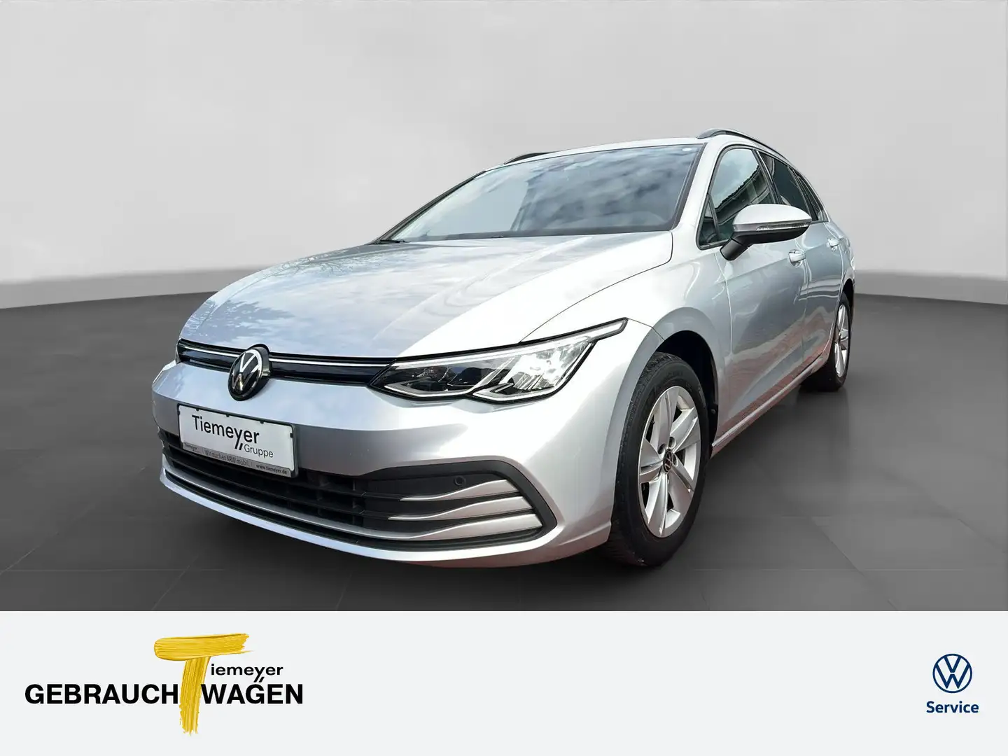 Volkswagen Golf Variant 2.0 TDI DSG AHK VW-GARANTIE-2027 Silber - 1