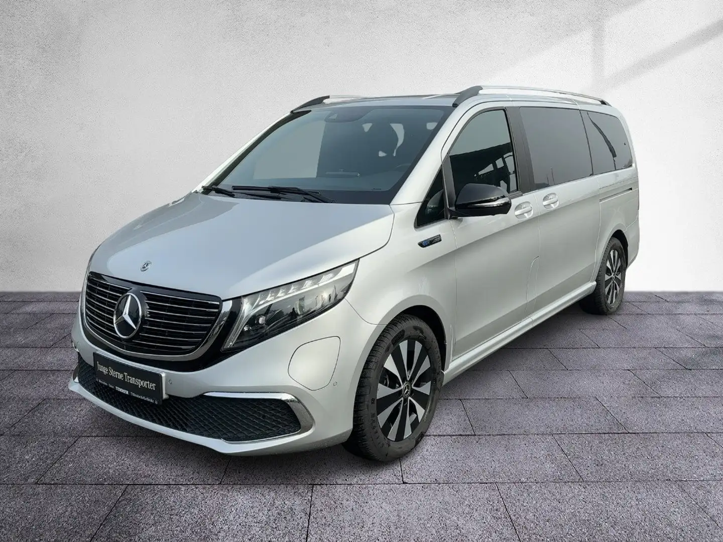 Mercedes-Benz EQV 300 AVANTGARDE Lang RKam LED Klima eHeck Argent - 2