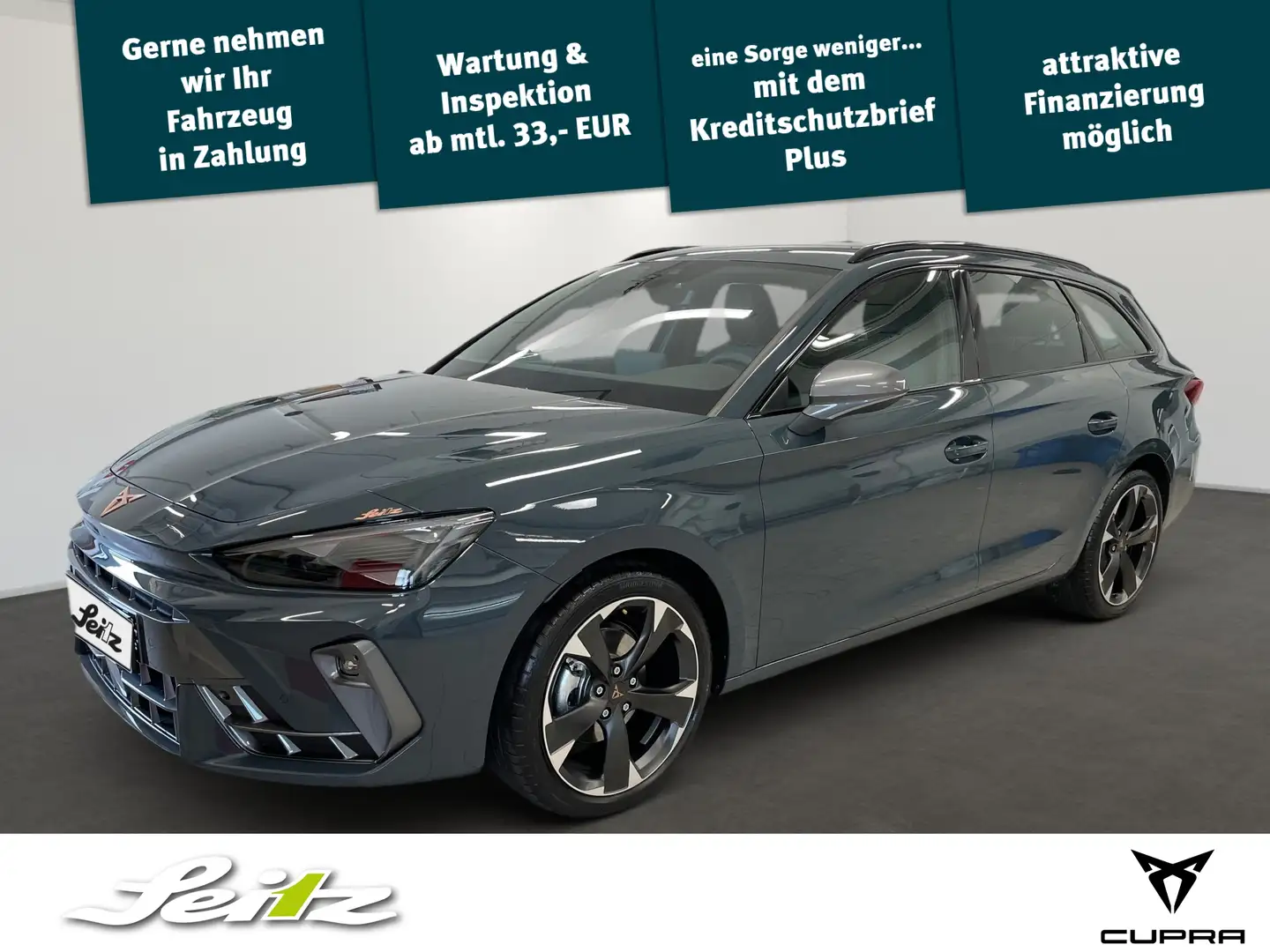CUPRA Leon Sportstourer 1.5 eTSI *AHK*KAMERA*LED*SITZH* Azul - 1