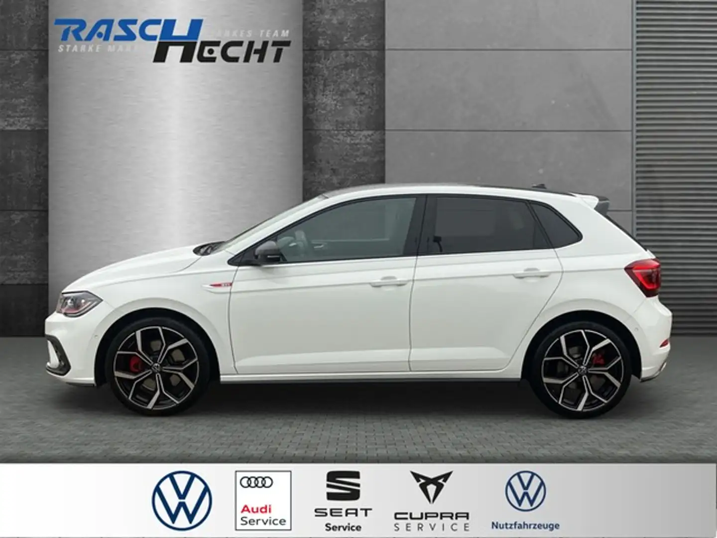 Volkswagen Polo GTI 2.0 TSI DSG*LED*NAVI*SHZ* Blanc - 2