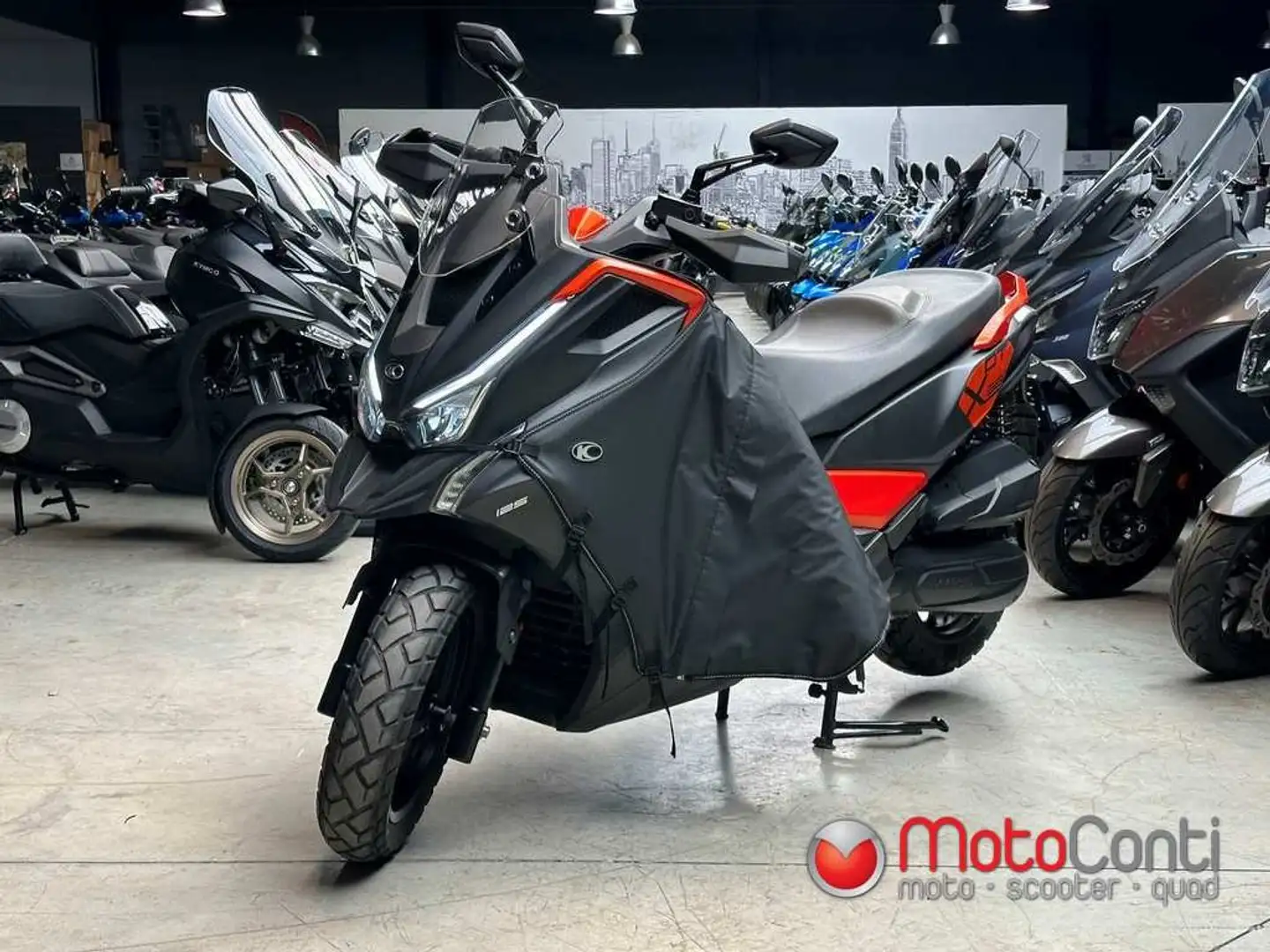 Kymco DTX 360 125 Pomarańczowy - 1