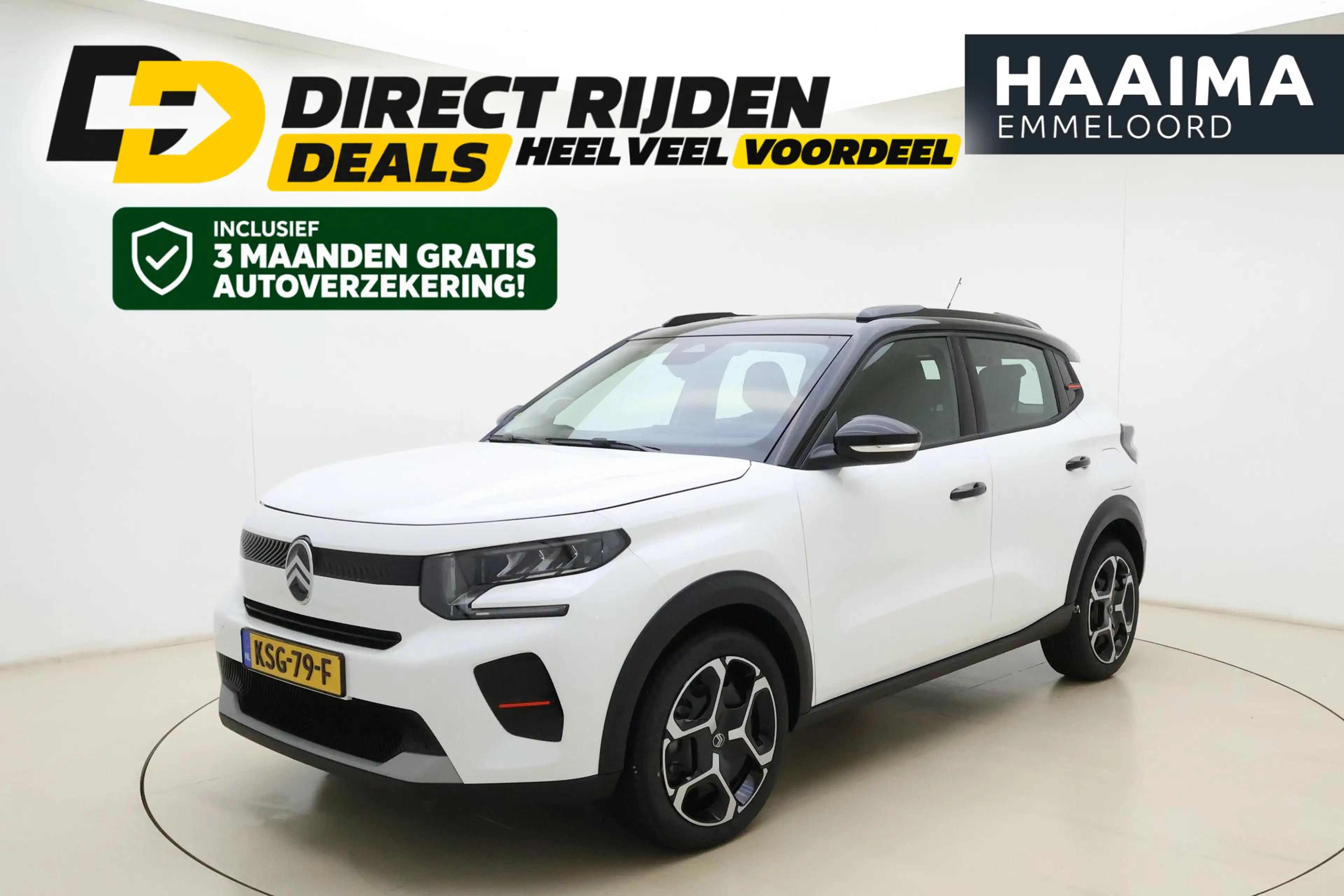 Citroen E-C3 Plus 113pk Comfort Range 44 kWh | DEMO | 8 Jaar ga