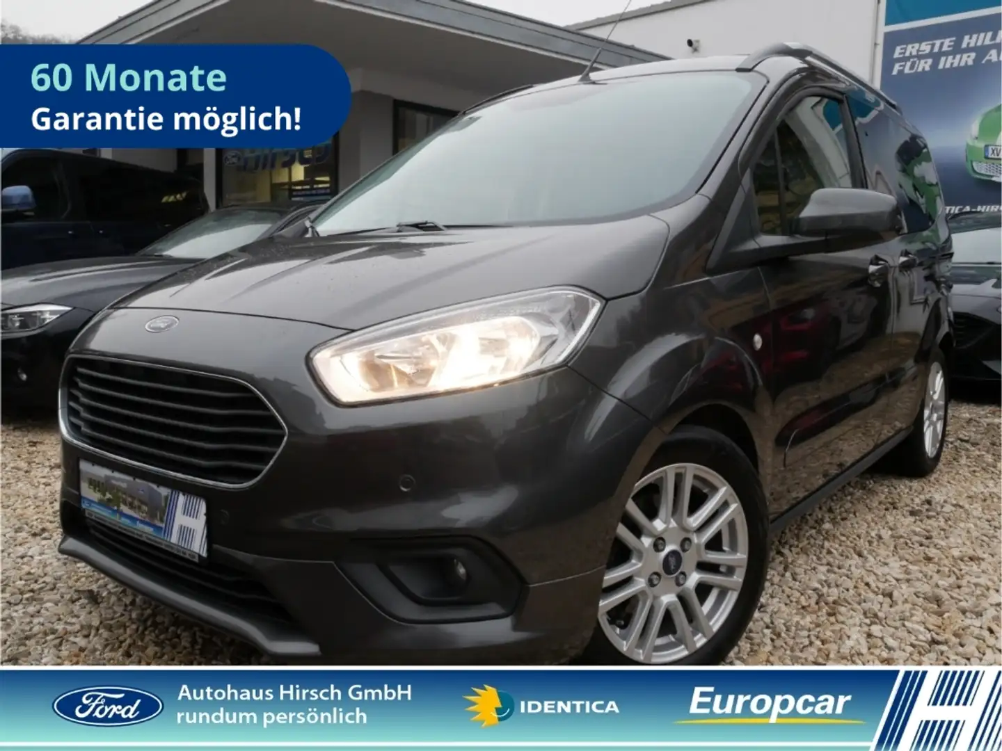 Ford Tourneo Courier Titanium 1.5 TDCi Navi CarPlay Klima 1.Hd Grau - 1