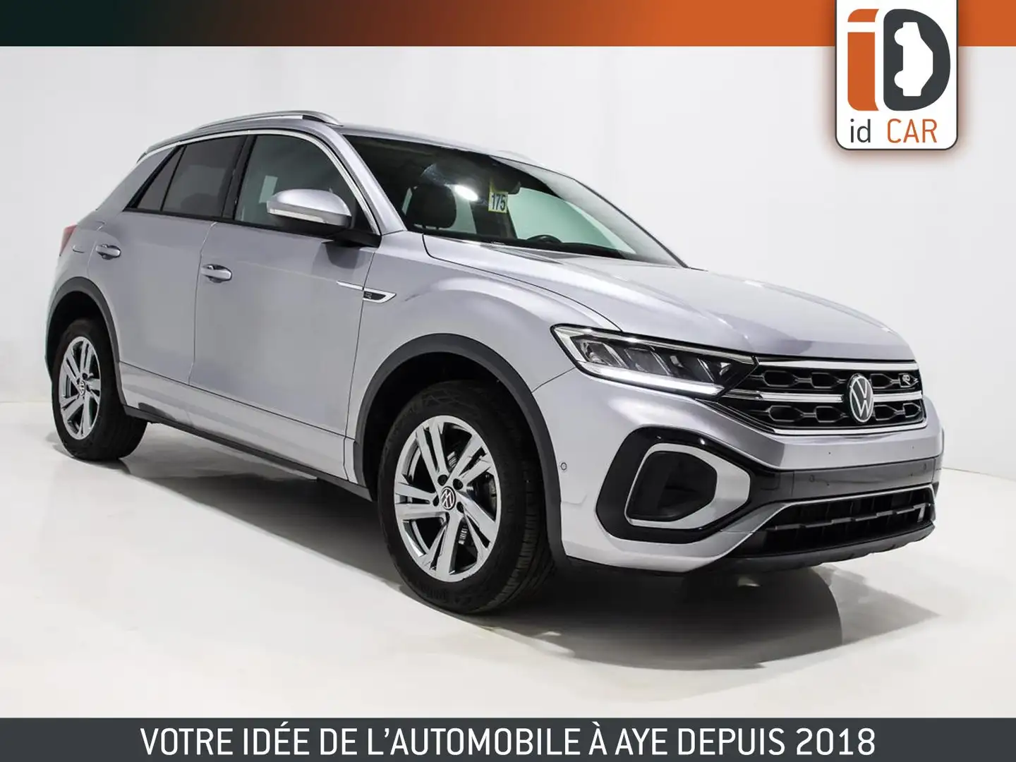 Volkswagen T-Roc 1.5 TSI 150 DSG R-LINE LED ACC CARPLAY JA17 Gris - 1