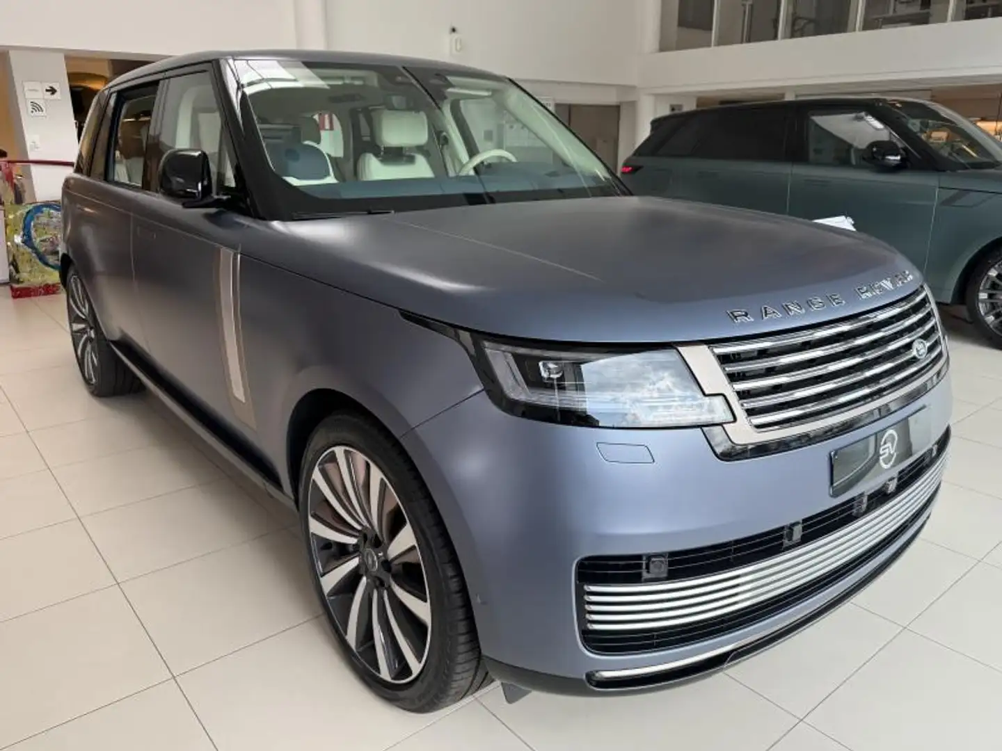 Land Rover Range Rover LWB P615 SV AWD Auto Mer du Nord Blau - 1