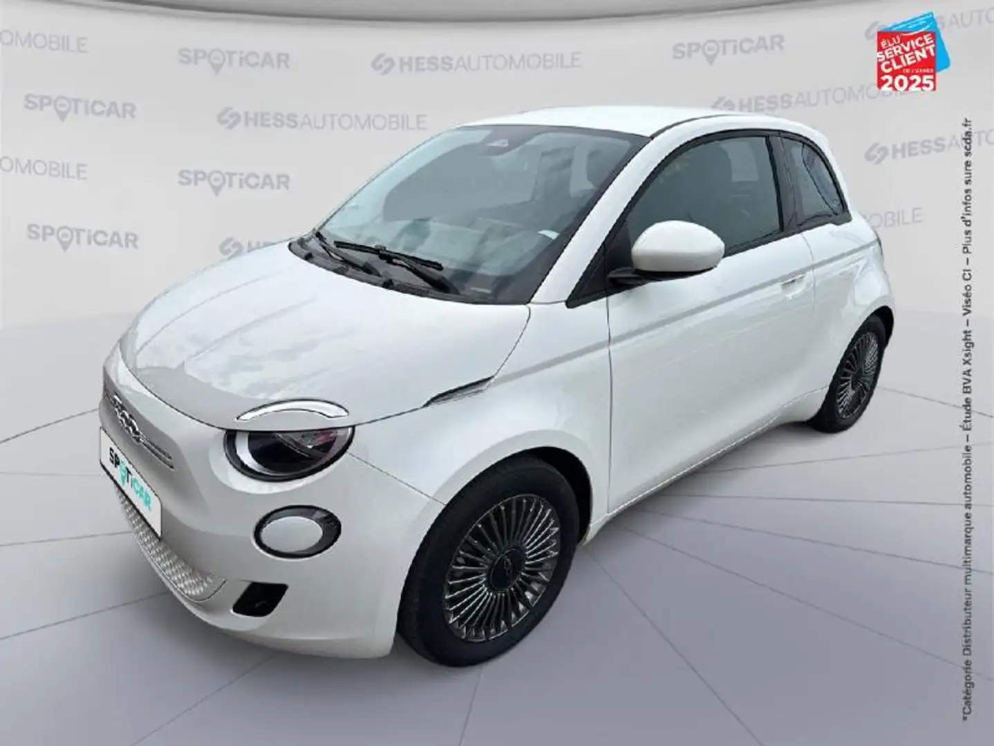 Fiat 500e e 118ch Icône Blanc - 1