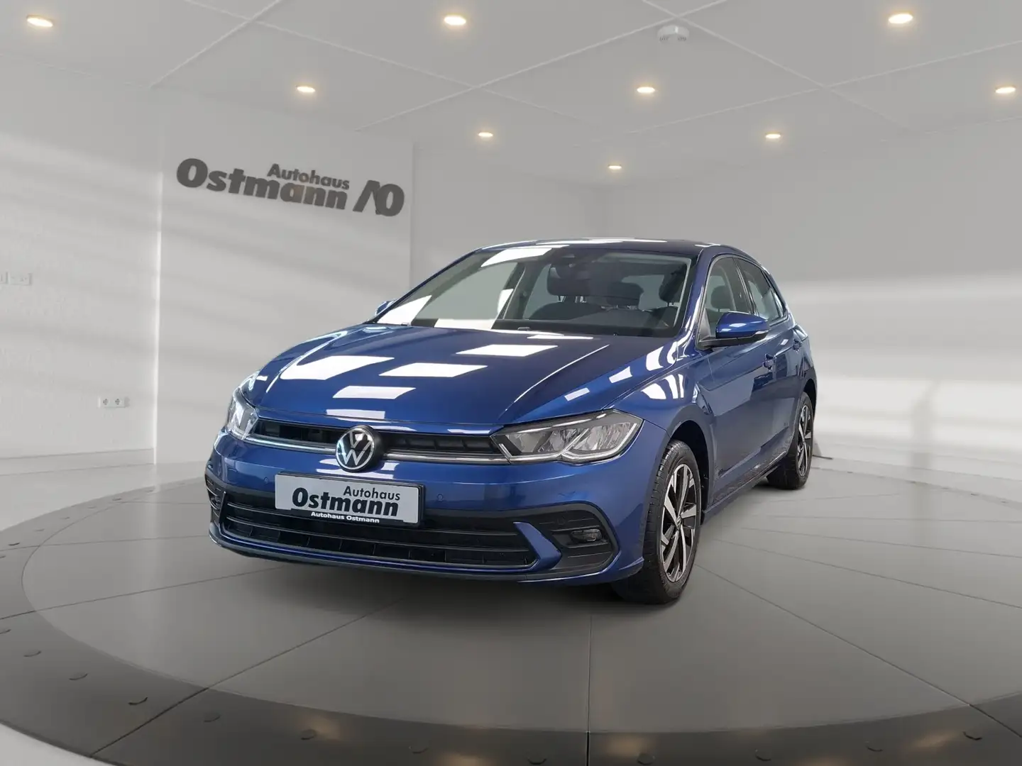 Volkswagen Polo VI 1.0 TSI Life LM LED Climatr. SHZ Navi Blau - 1