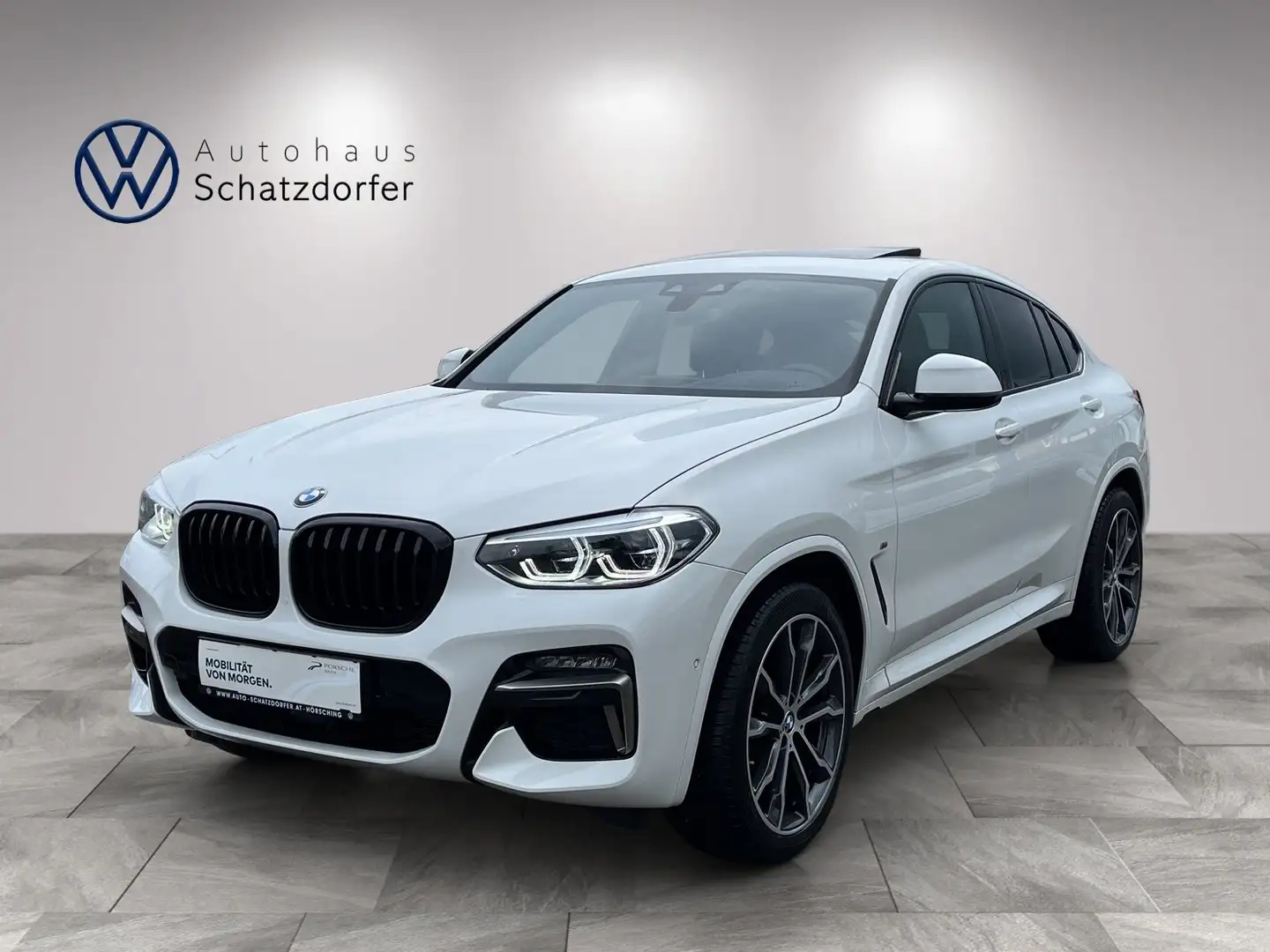 BMW X4 M M40 d Weiß - 1