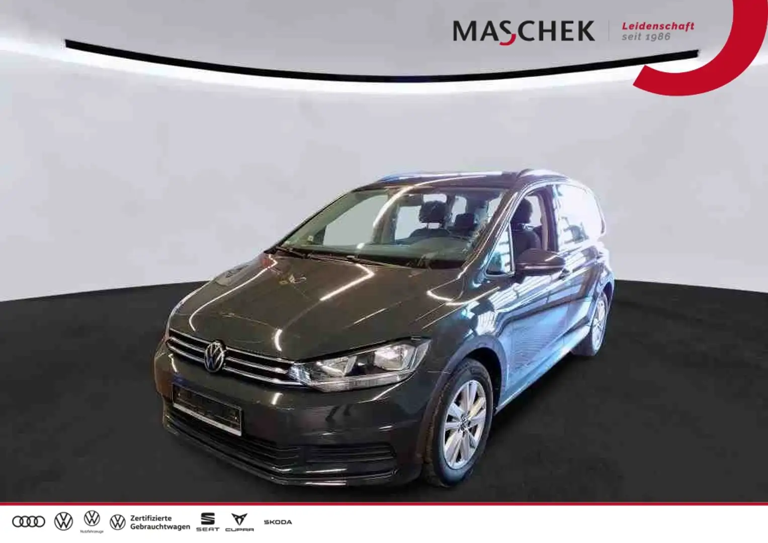 Volkswagen Touran Comfortline 2.0 TDI 7-Sitze PDC GRA AUT Grau - 1