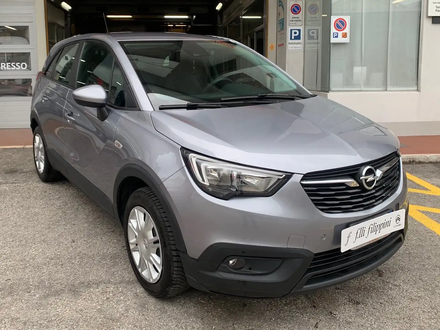 Opel Crossland X Crossland X 1.2 Advance 110 PREZZO VERO! Gris - 1