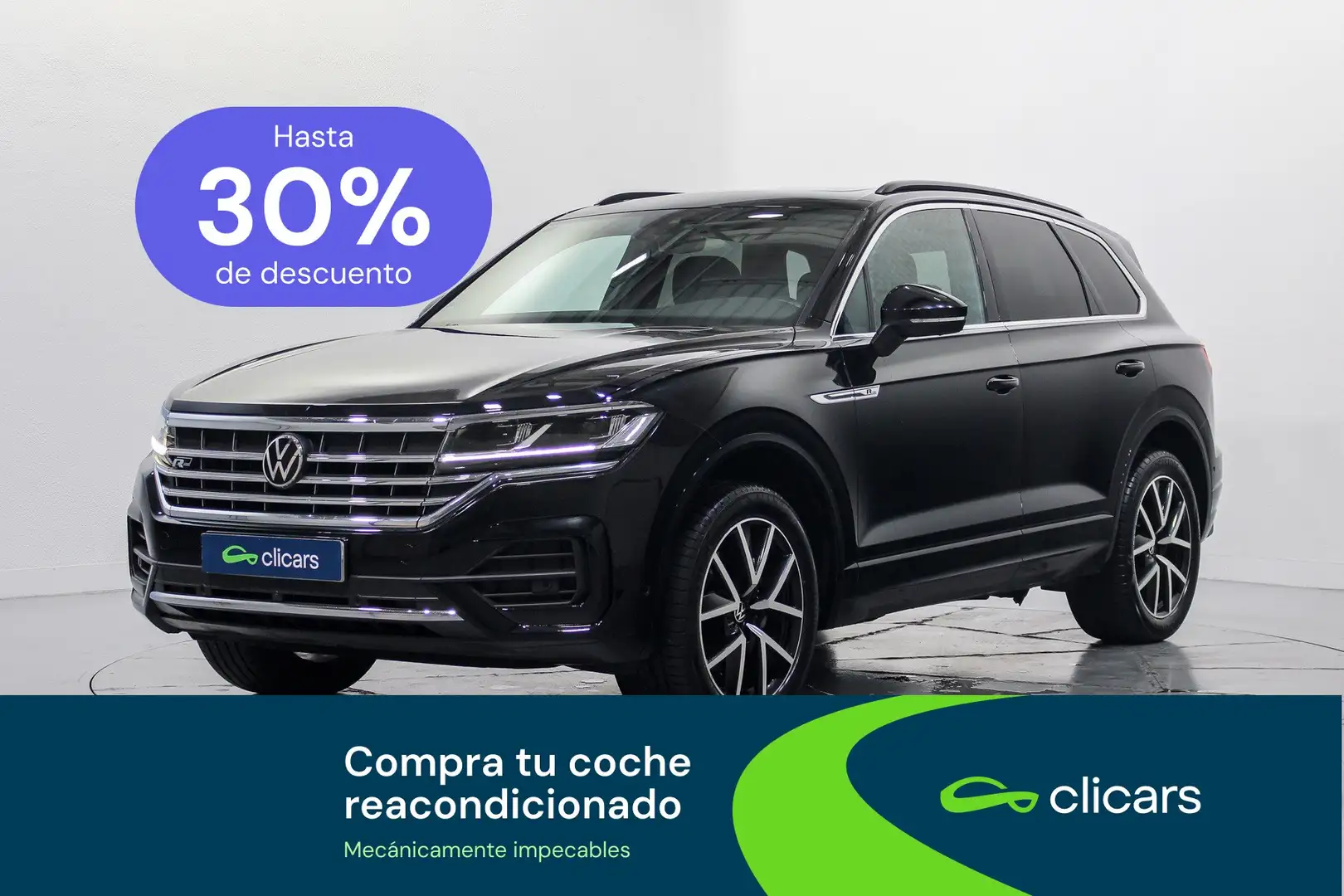 Volkswagen Touareg 3.0TDI V6 R-Line Tiptronic 4Motion 170kW Negro - 1