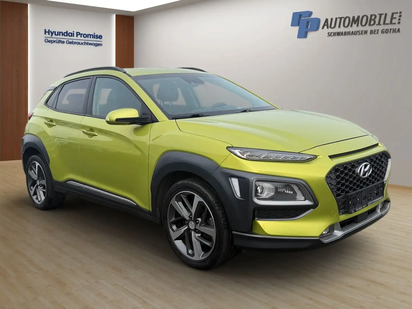 Hyundai KONA 1.6 T-GDi 4WD DCT Premium Gelb - 2