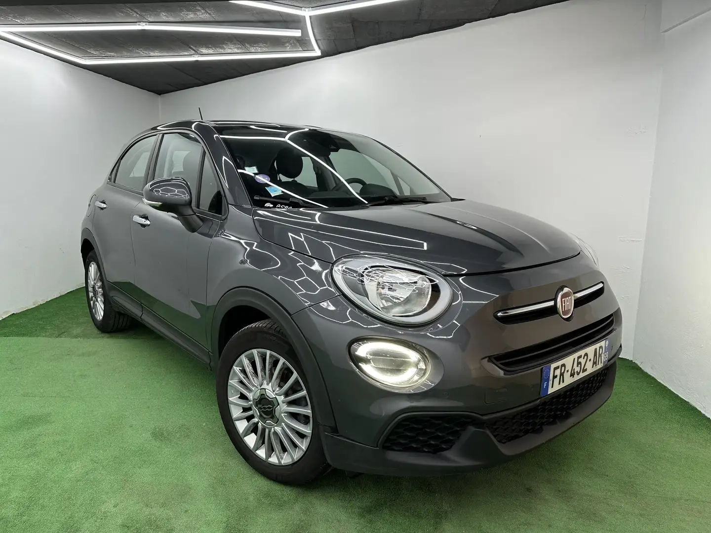 Fiat 500X 500X 1.0 FireFly Turbo T3 120 ch Lounge Gris - 2