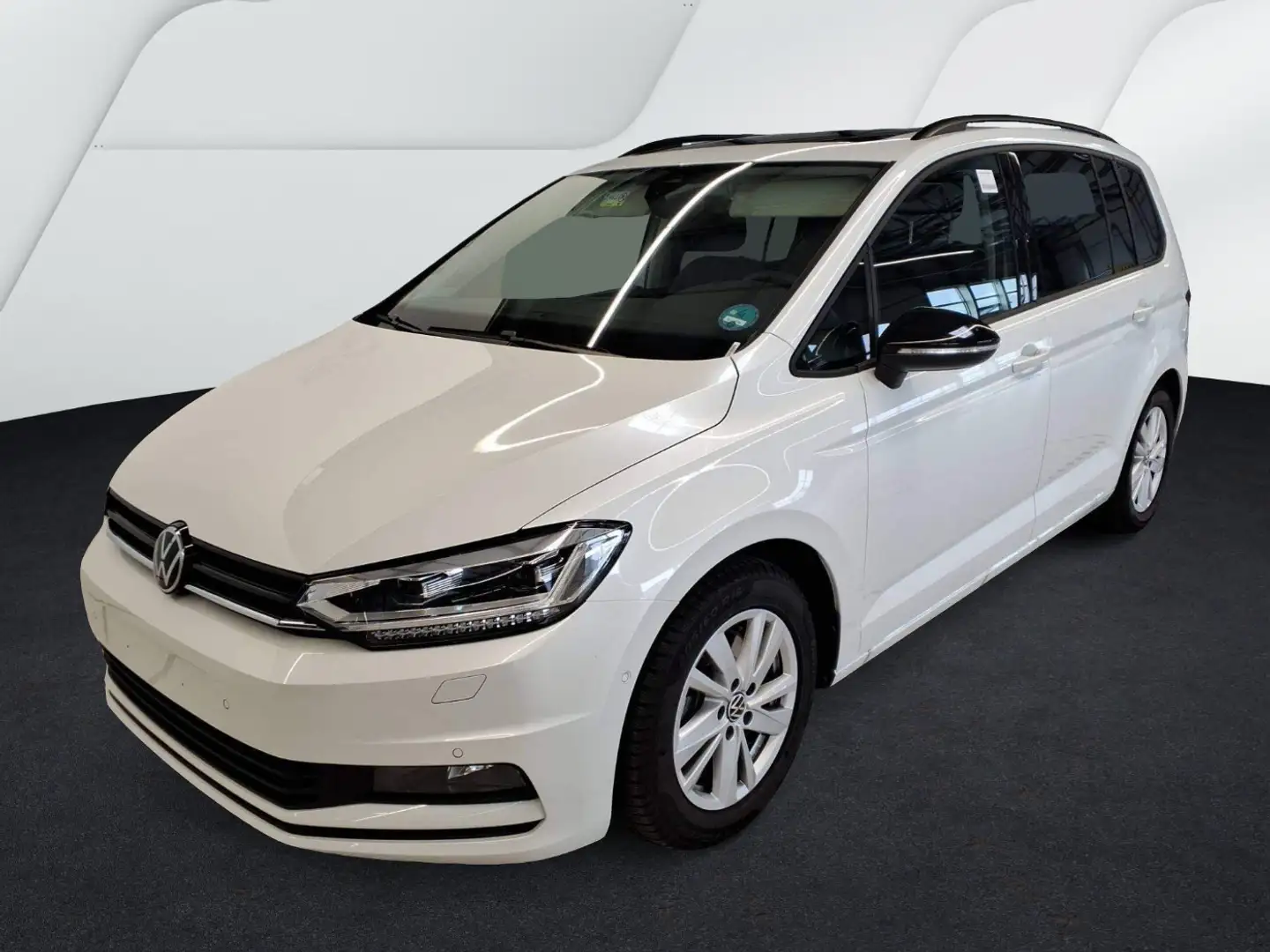 Volkswagen Touran HIGHLINE BLACK STYLE 1.5TSI 150PS DSG ACC.AHK.STHZ Blanc - 2