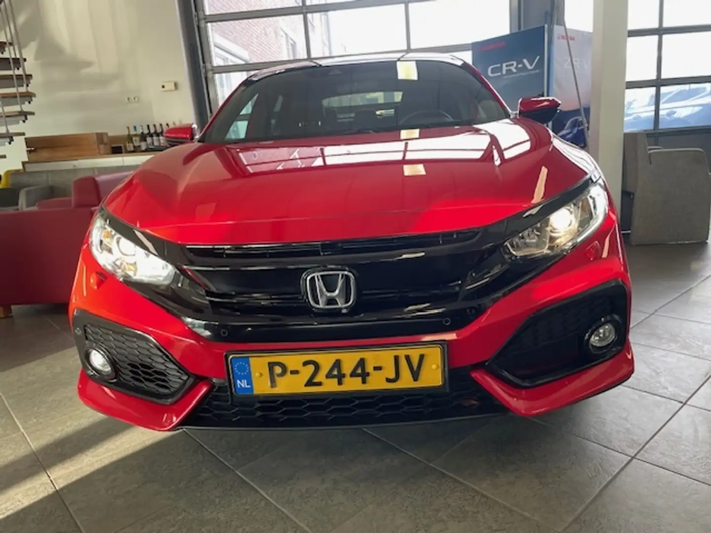 Honda Civic 1.0 i-VTEC Elegance | Leder Rojo - 2