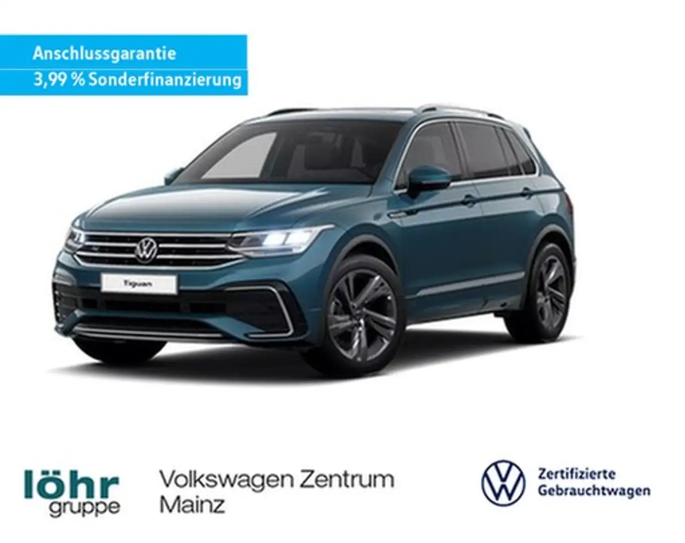 Volkswagen Tiguan 1.5 TSI 110 kW DSG R-Line *DAB+*NAV*LED* Blau - 1