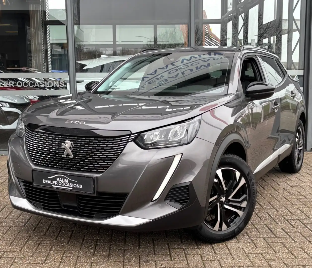 Peugeot 2008 1.2 PT ALLURE PACK 100PK AIRCO NAVI PDC-CAMERA Grau - 1