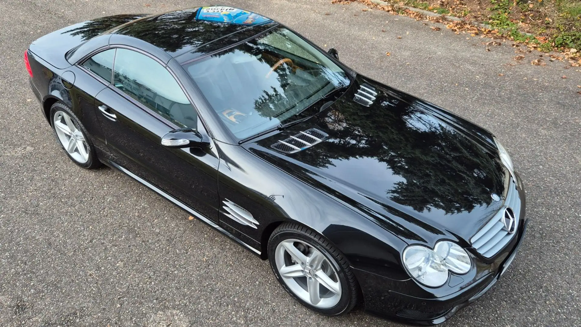 Mercedes-Benz SL 500 SL500 7G AMG Optikpaket www.fahrwerk-cars.de Noir - 2