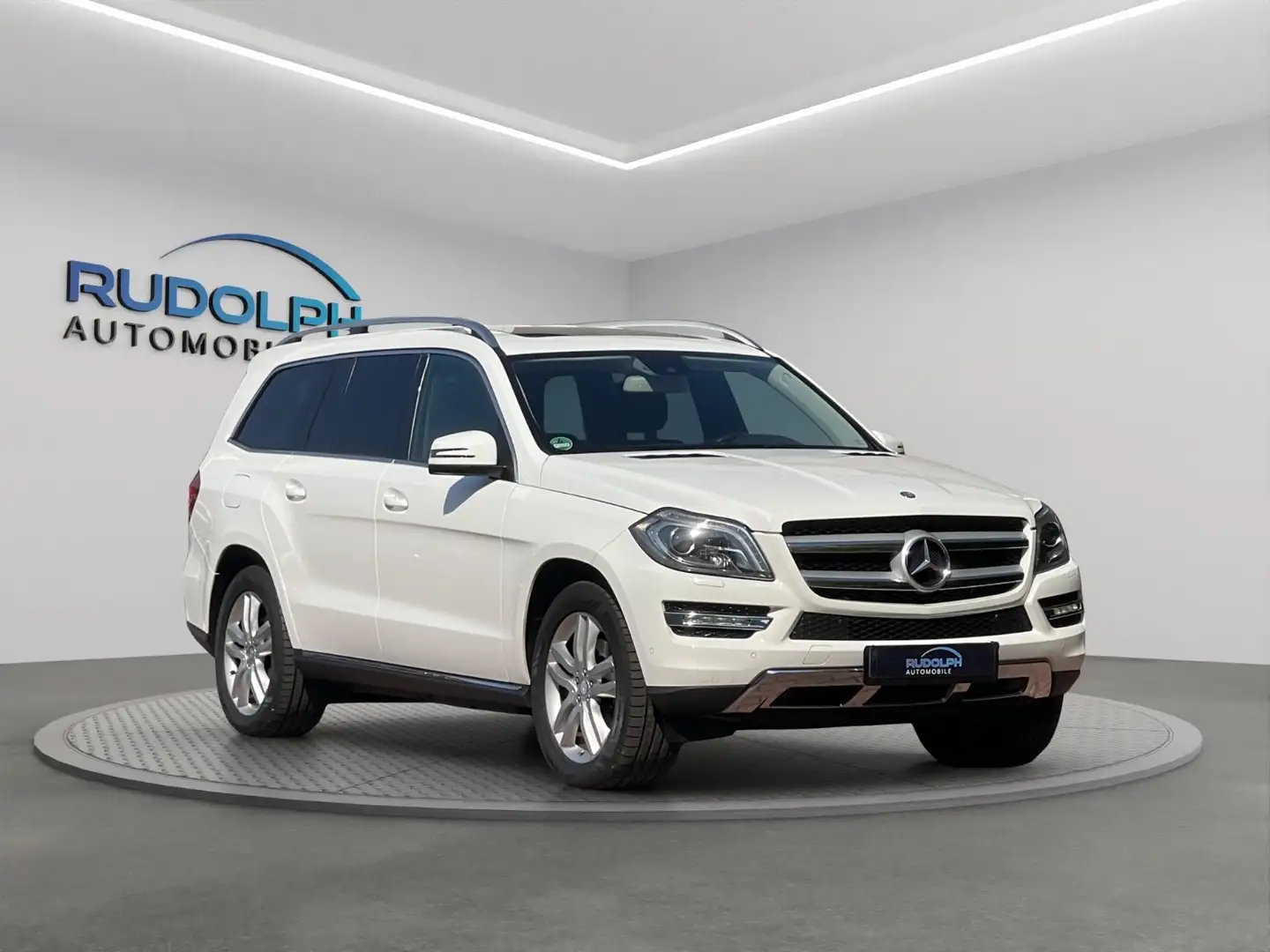 Mercedes-Benz GL 350 BlueTec 4MATIC 7-SITZE AHK LEDER GARANTIE Blanc - 1