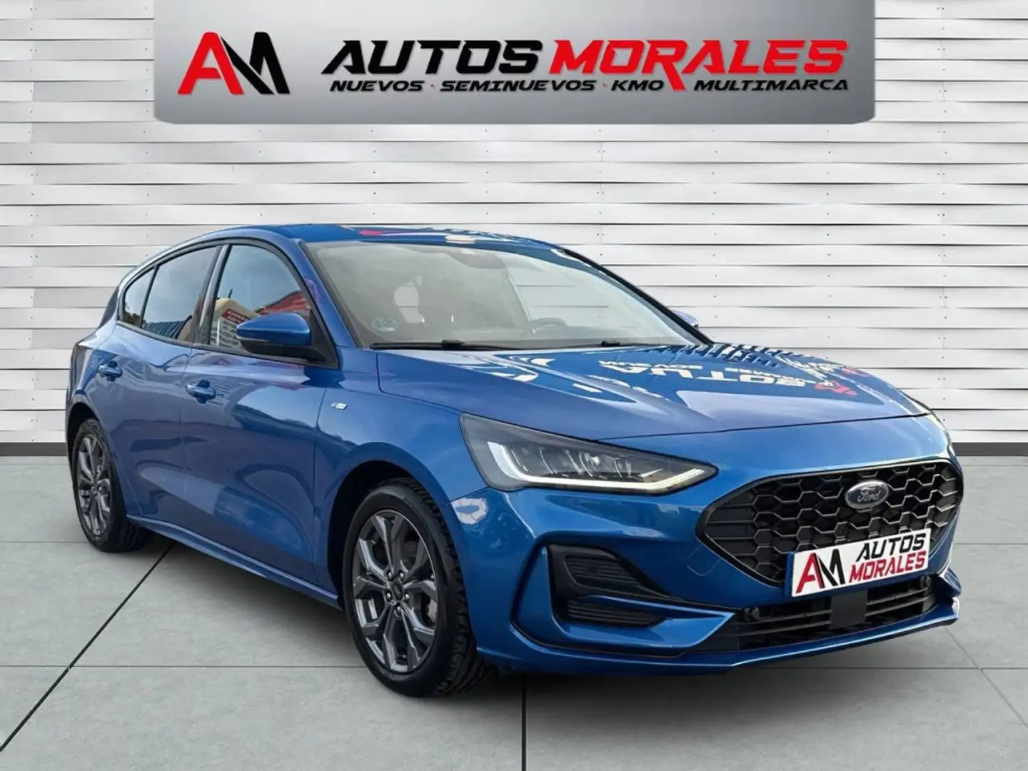 Ford Focus 1.0 Ecoboost ST-Line X 125 Azul - 1
