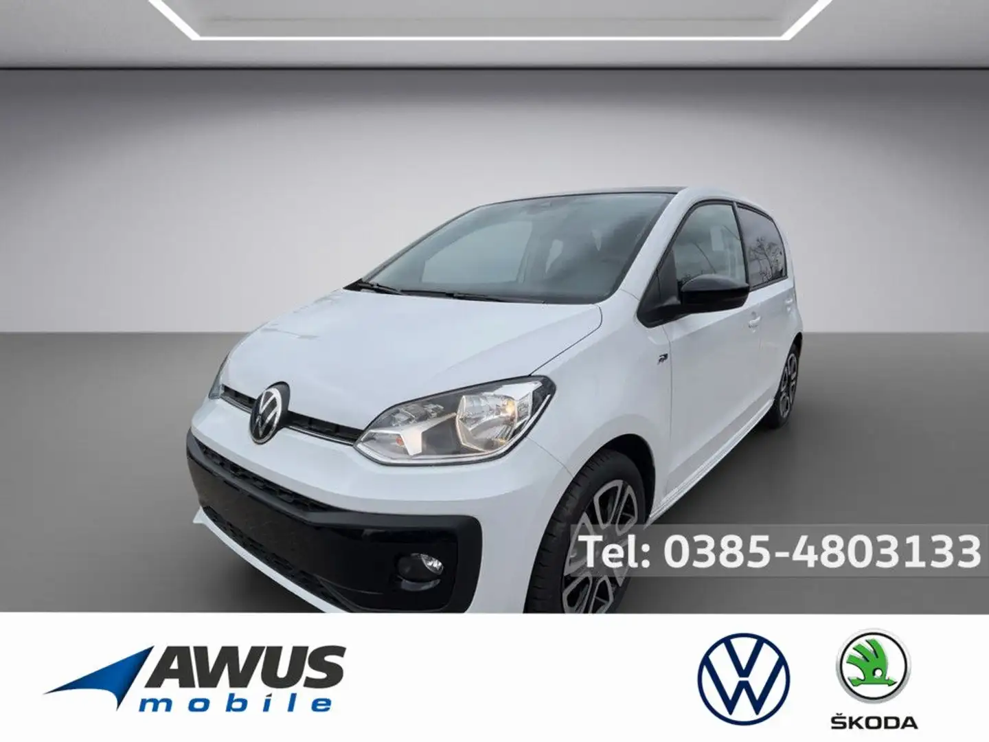 Volkswagen up! 1,0 l 48 kW 65 PS 5-Gang White - 1