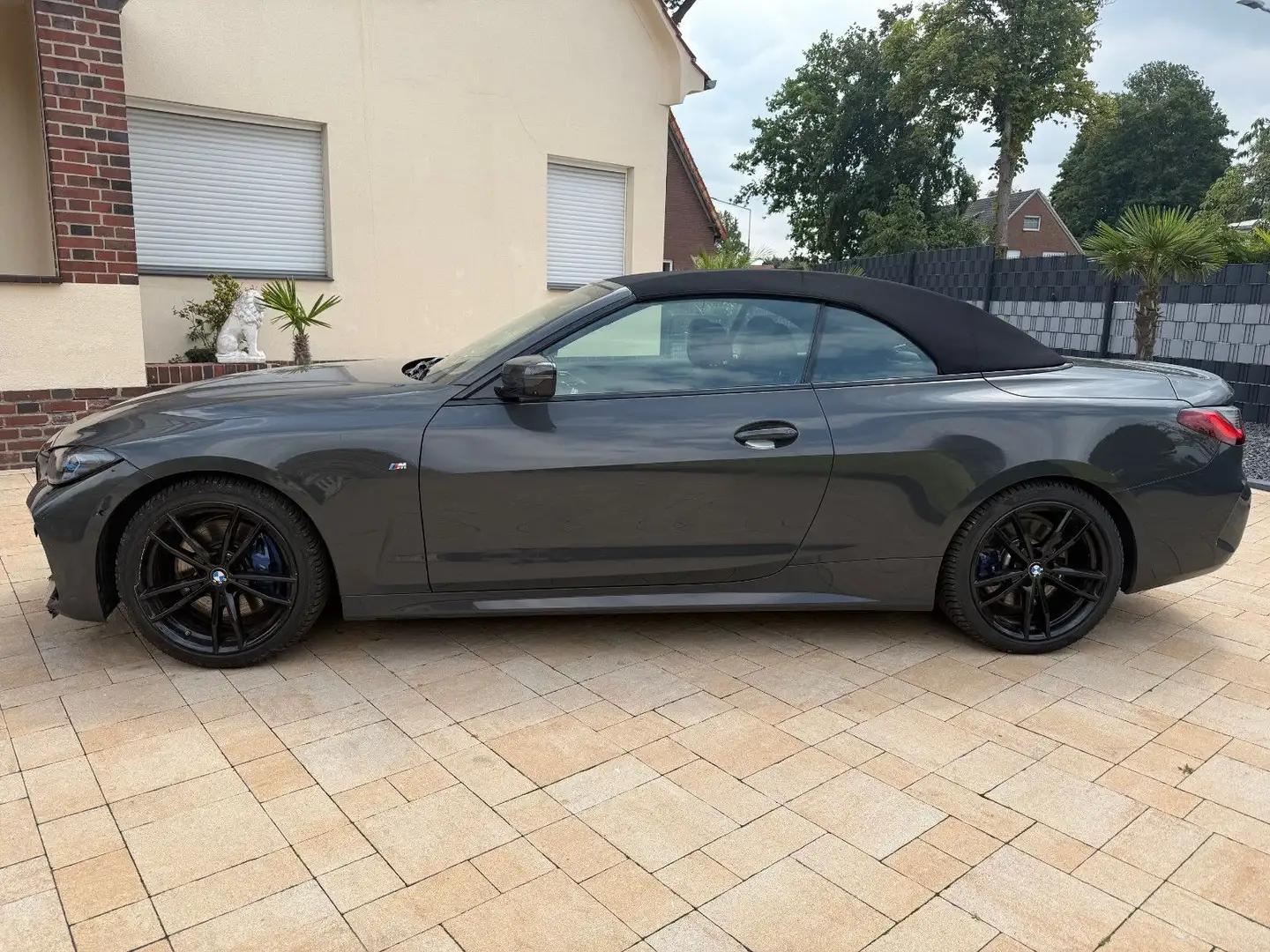 BMW 430 i Cabrio M Sport+HuD+Komfortzug.+AHK+Laser+ Gri - 2