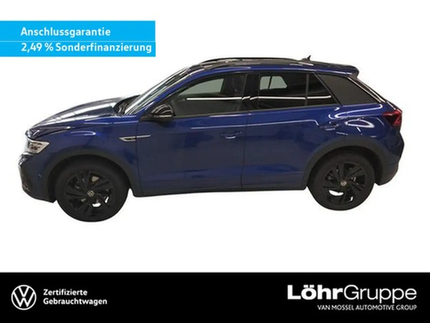 Volkswagen T-Roc 2.0 TSI DSG 4Motion R-Line AHK, DCC, WWV Blau - 1