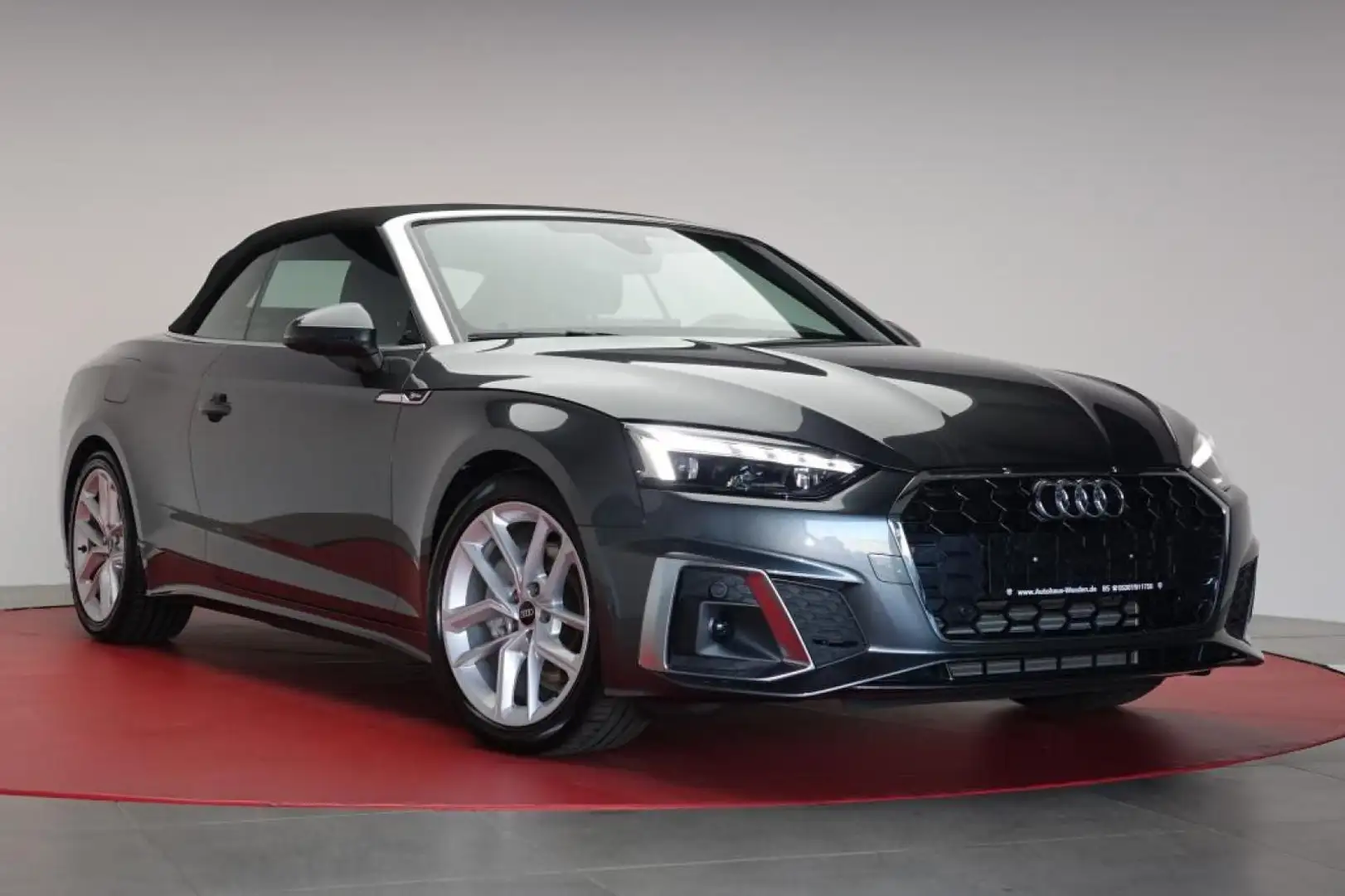 Audi A5 Cabrio 40 TFSI S line Navi/ACC/Kamera/Virtual Grau - 2